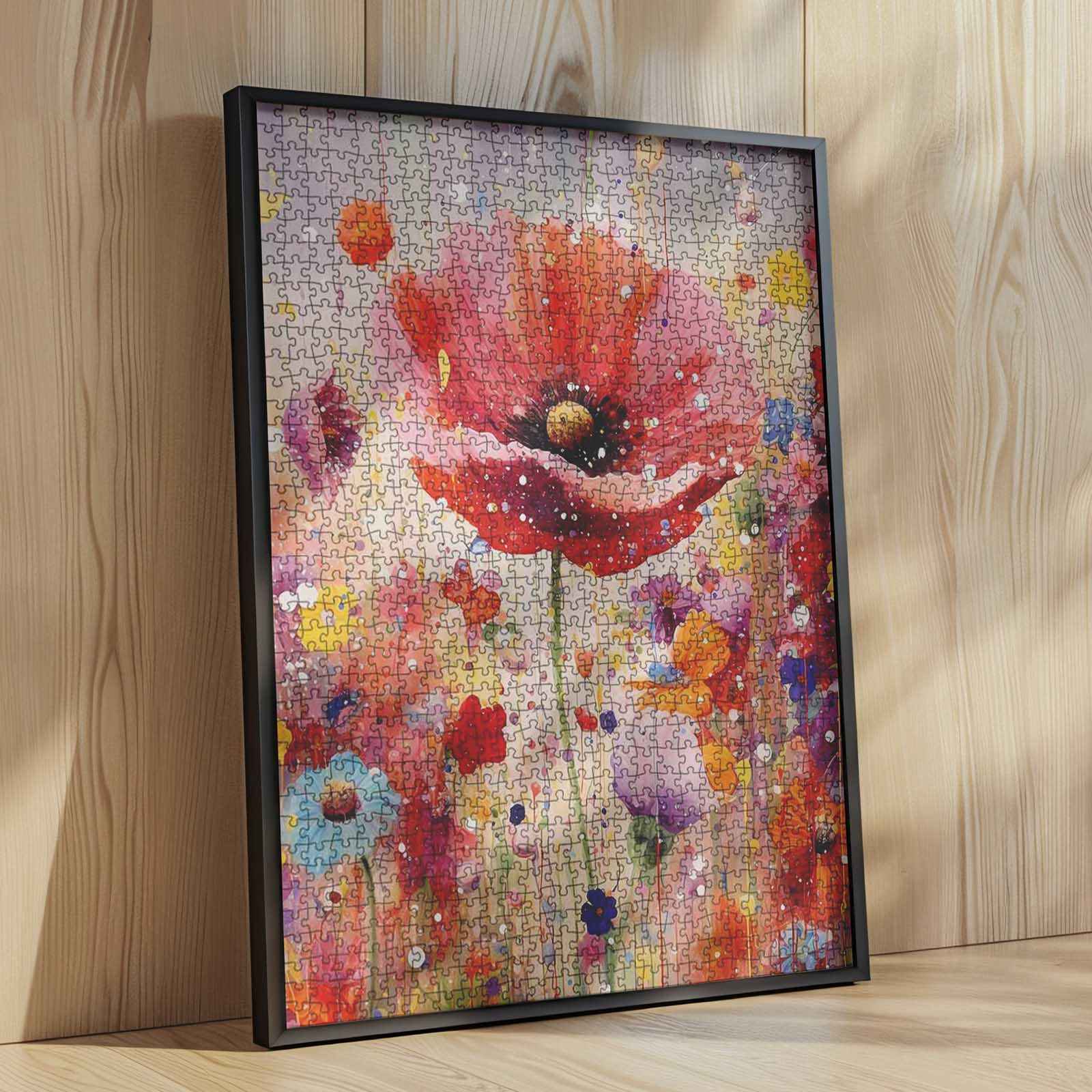 tucocoo-jigsaw-puzzles-red-poppy-puzzle-1000-teile-blumen image 4