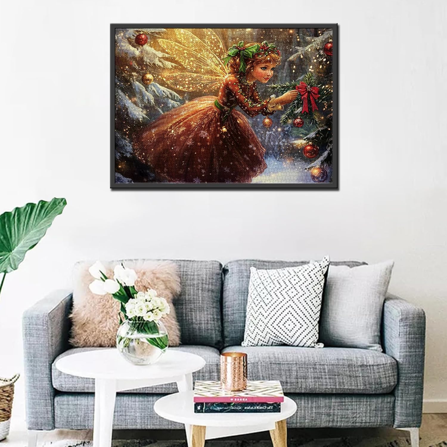 tucocoo-christmas-elf-golden-wings-puzzle-1000-teile-weihnachten image 3