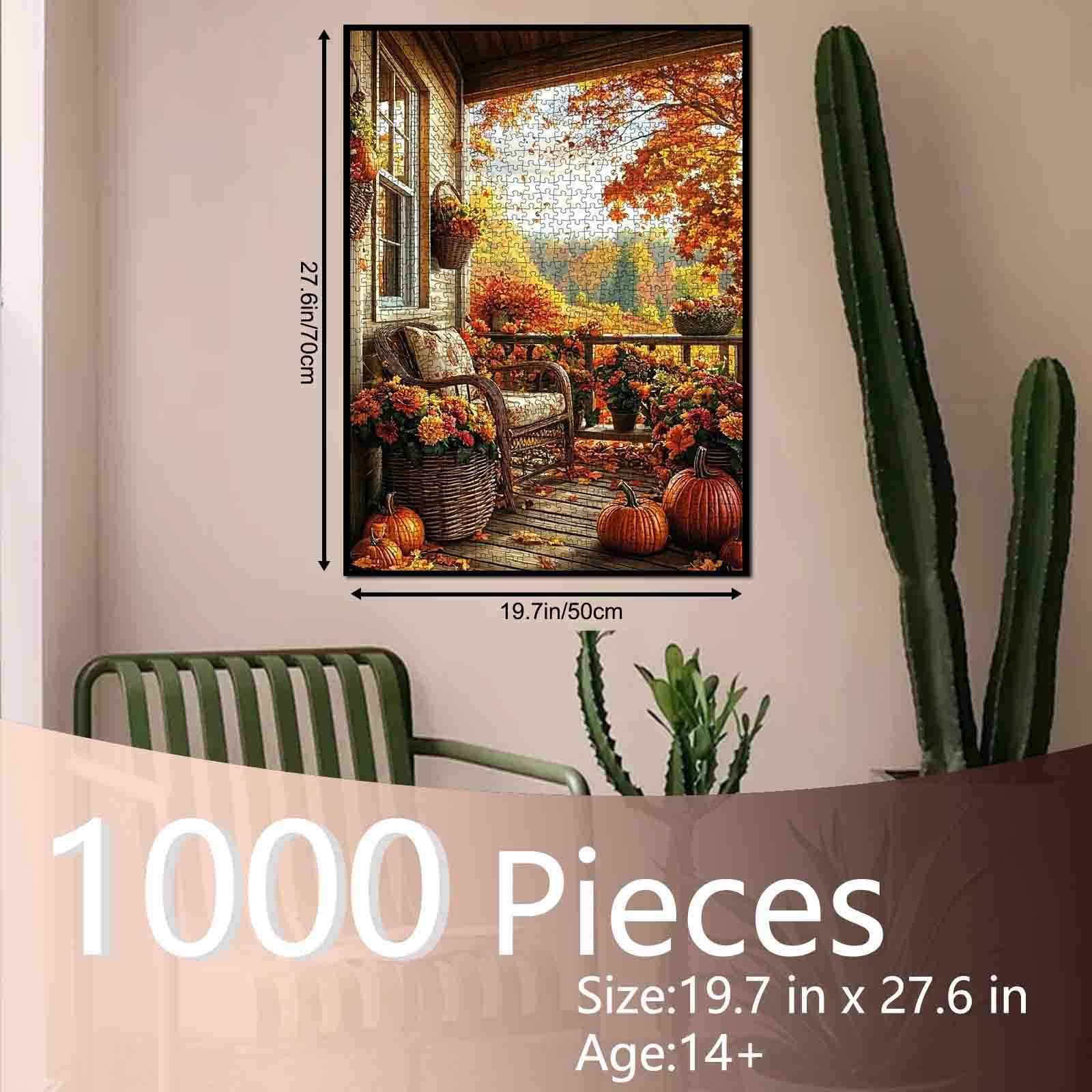 tucocoo-autumn-porch-serenity-puzzle-1000-teile-herbst image 5
