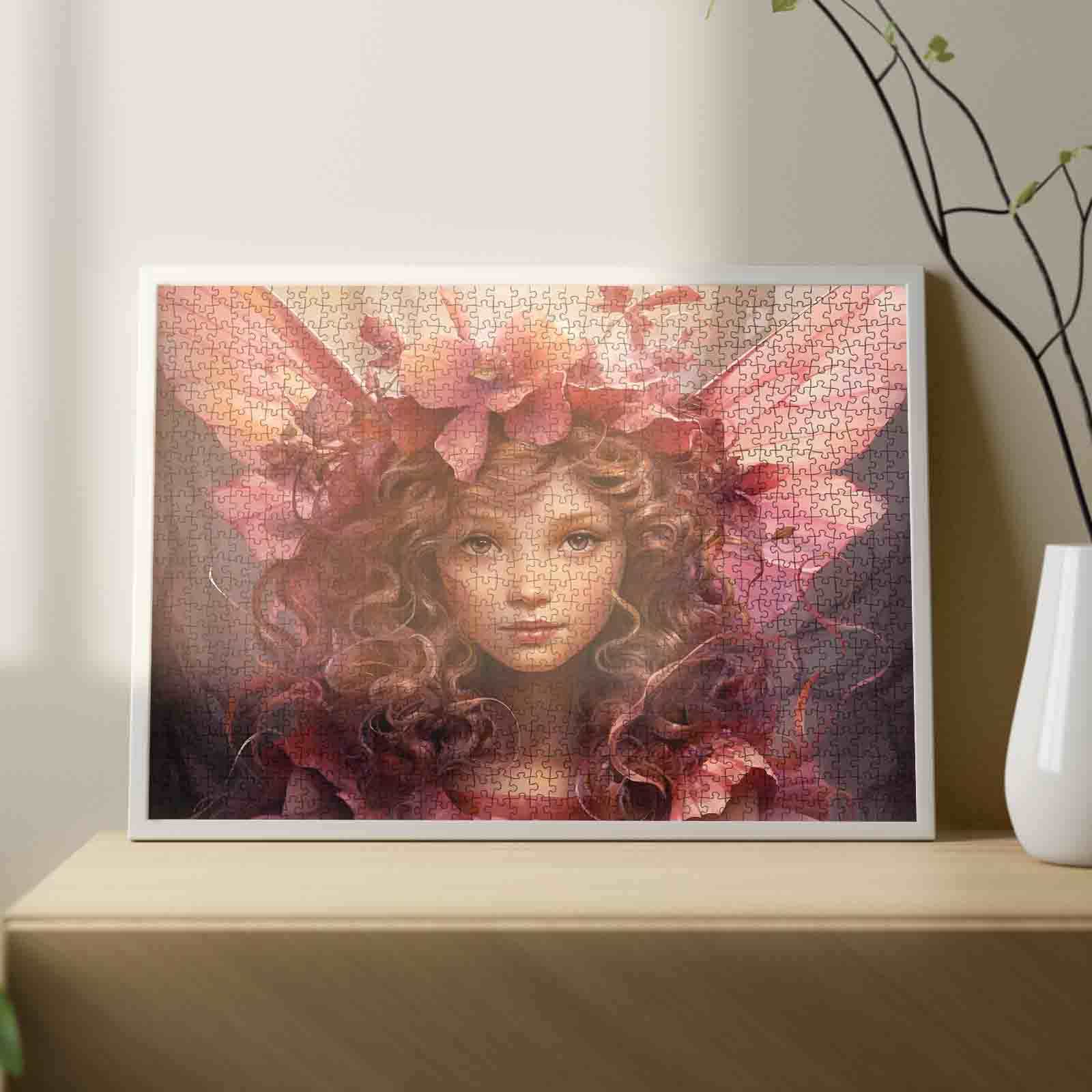 tucocoo-delicate-fairy-pink-petal-puzzle-1000-teile-fee image 3