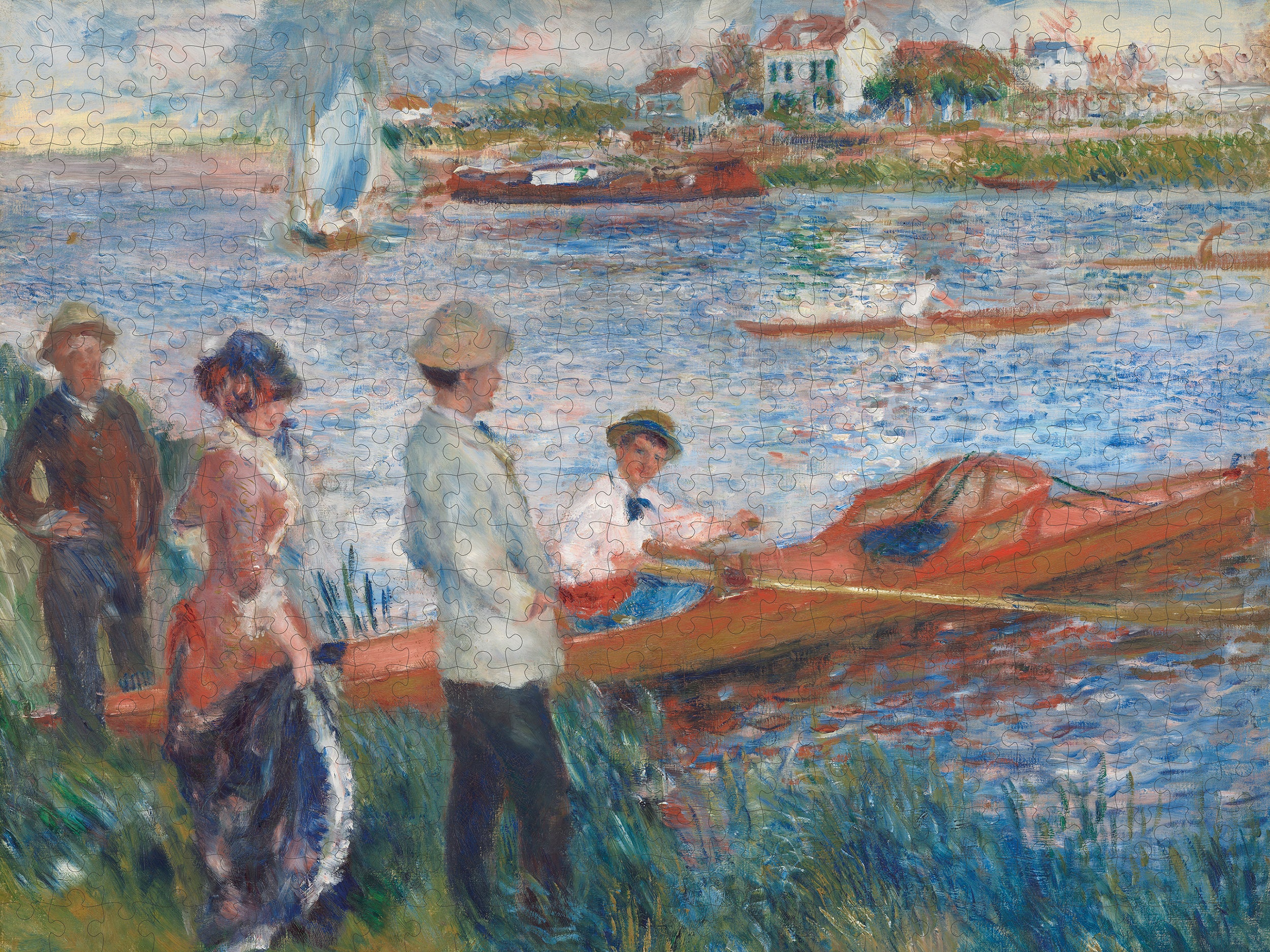 pomegranate-renoir-oarsmen-at-chatou-puzzle-500-teile image 2