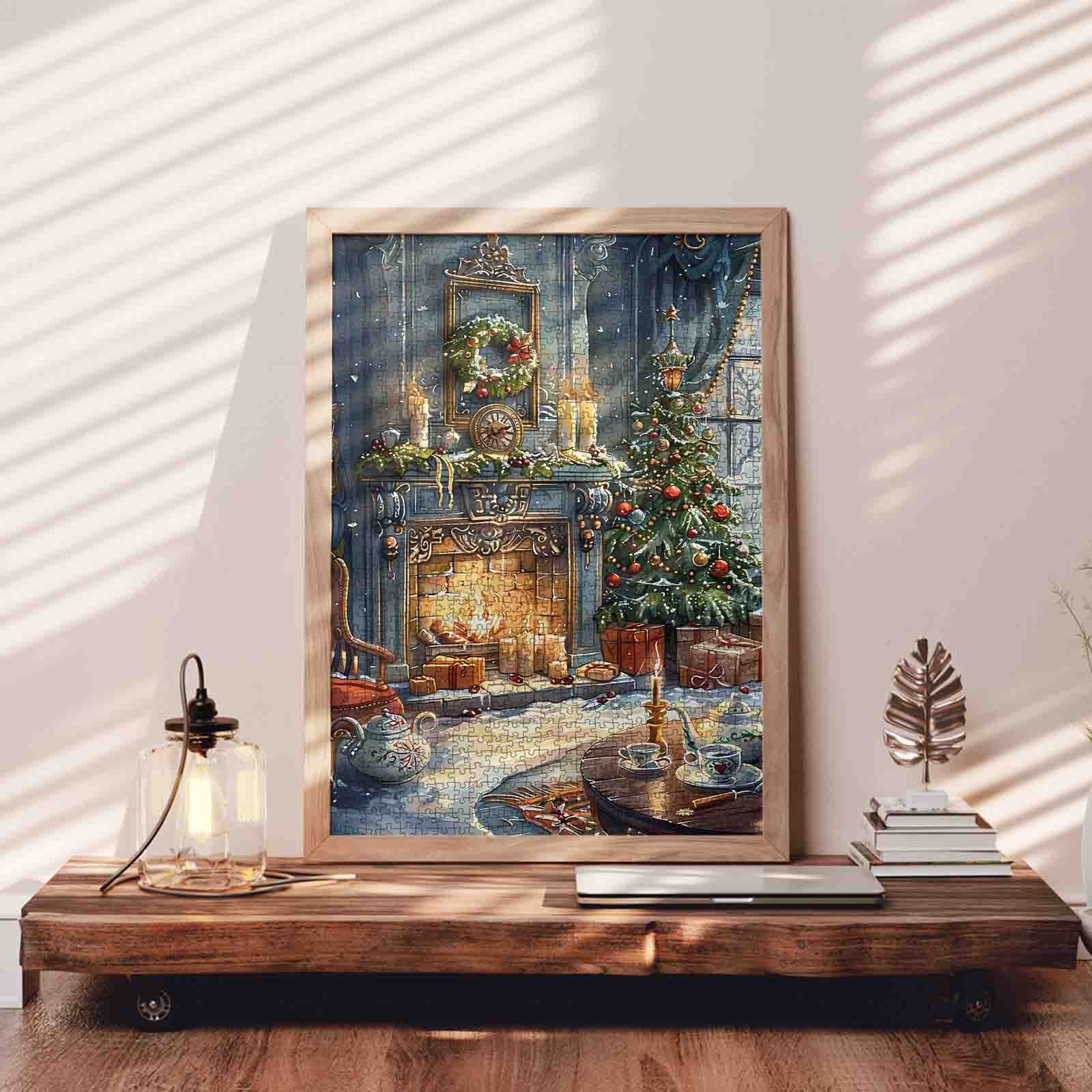 tucocoo-cozy-holiday-hearth-puzzle-1000-teile-kamin image 3