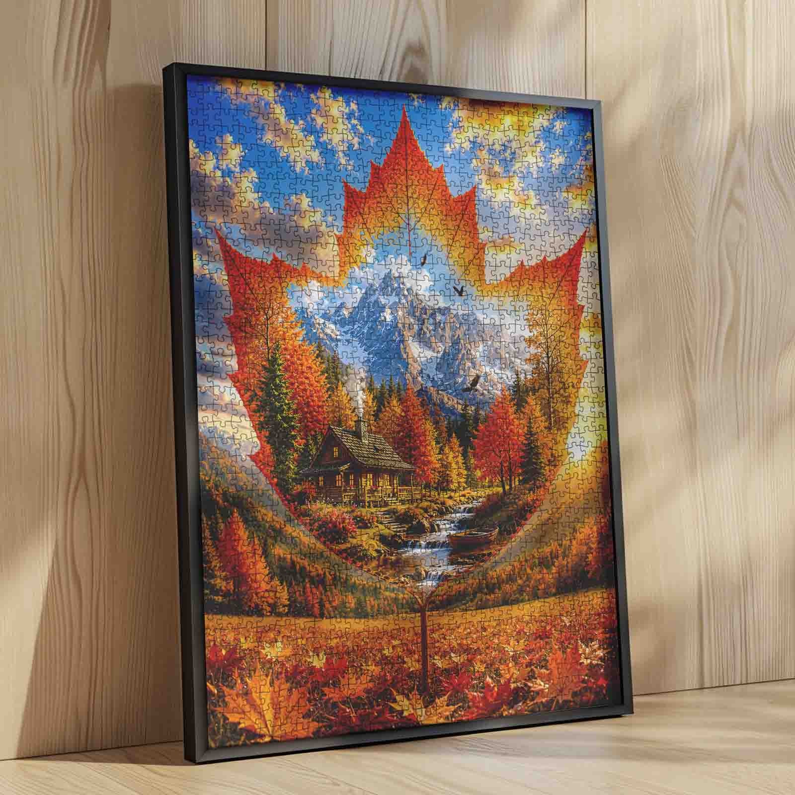 tucocoo-autumn-maple-mountain-retreat-puzzle-1000-teile image 4