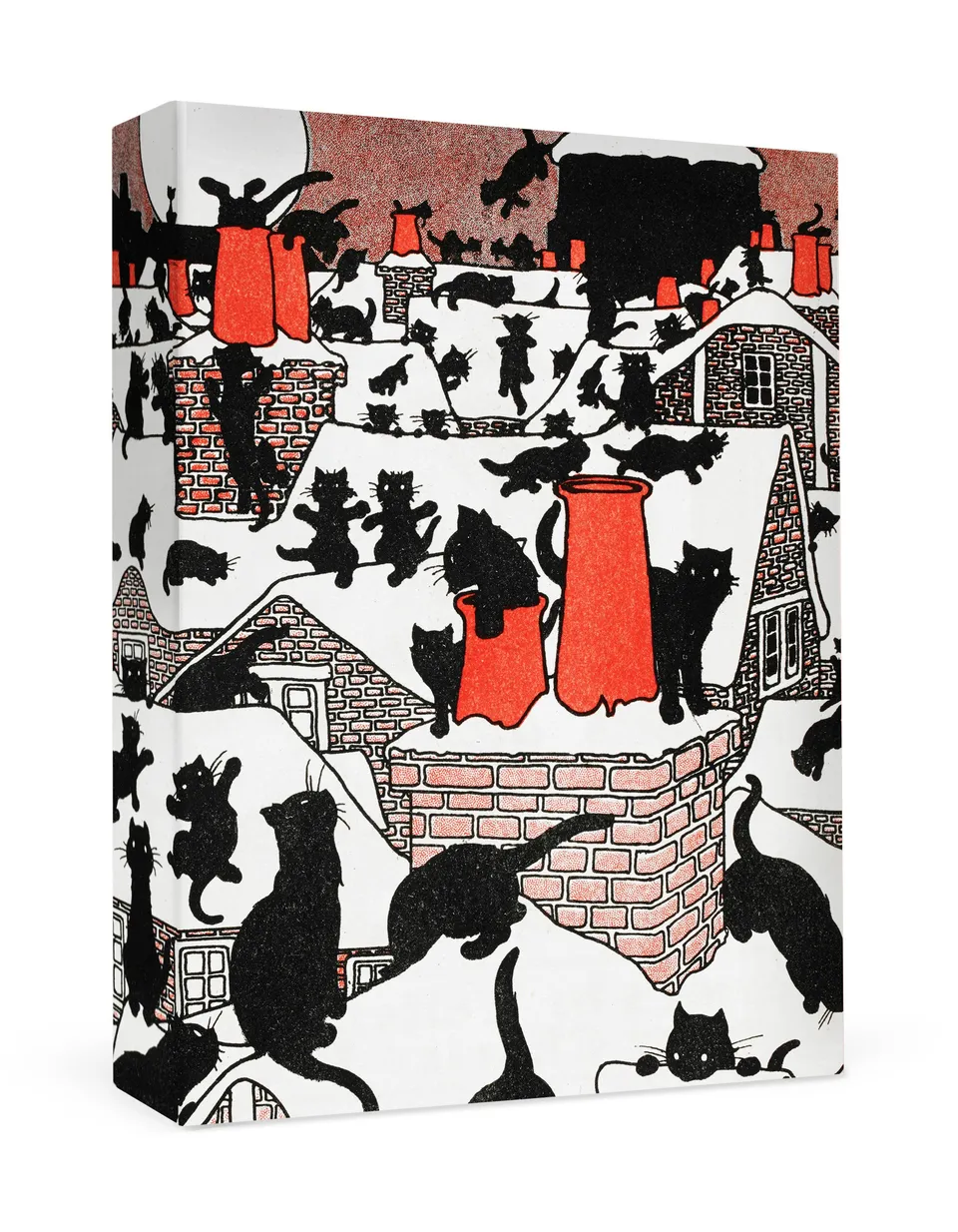 pomegranate-charles-robinson-black-cat-weihnachtskarten-box image 1