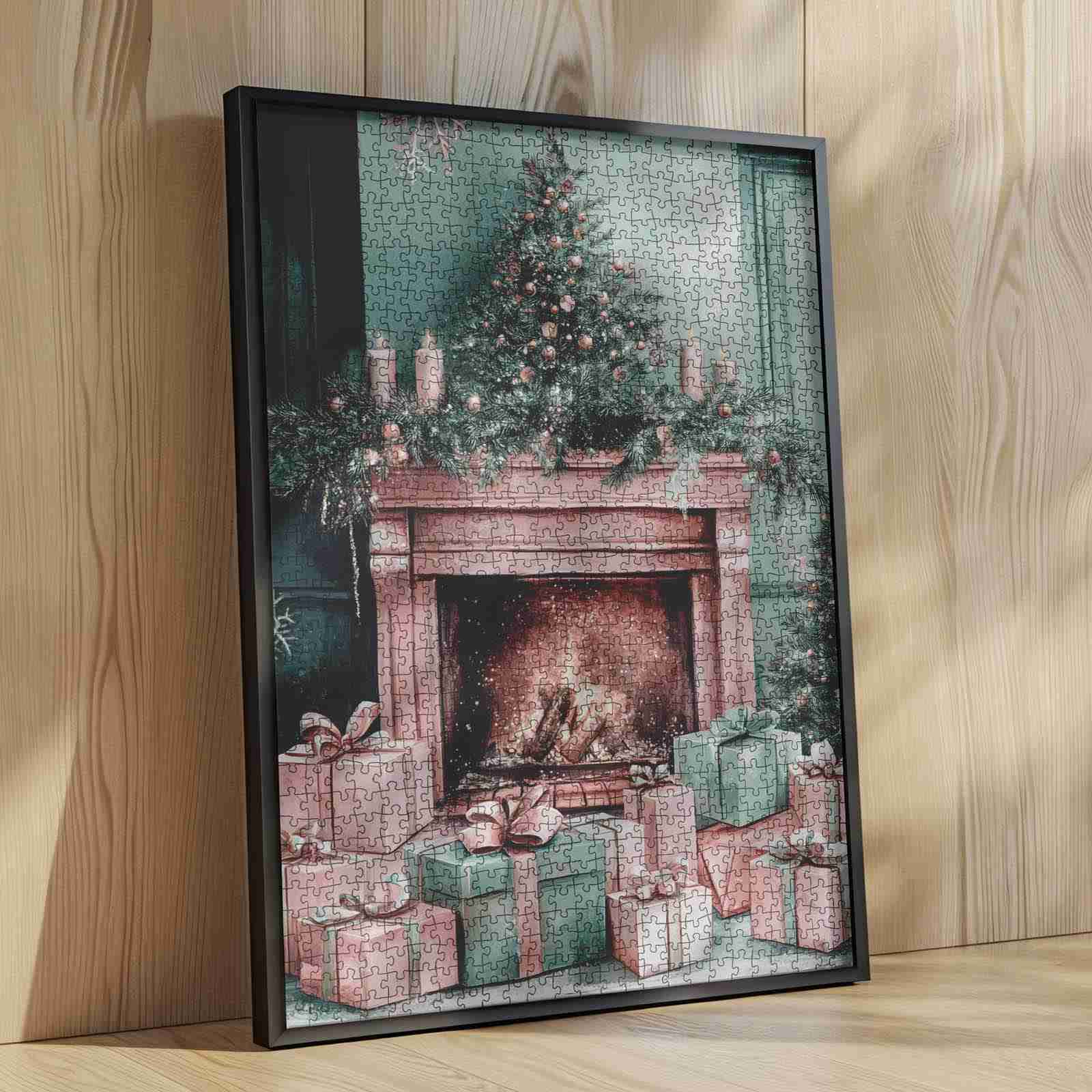 tucocoo-cozy-fireplace-christmas-puzzle-1000-teile-weihnachten image 4
