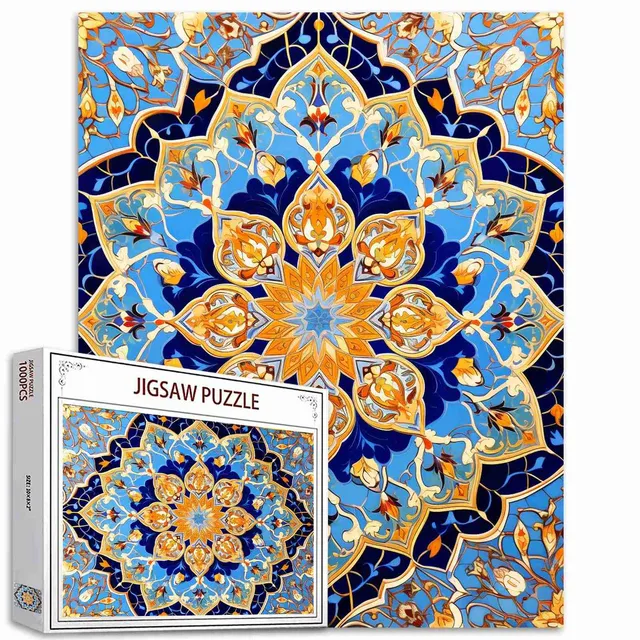 tucocoo-mandala-floral-art-puzzle-1000-teile-blumen image 1