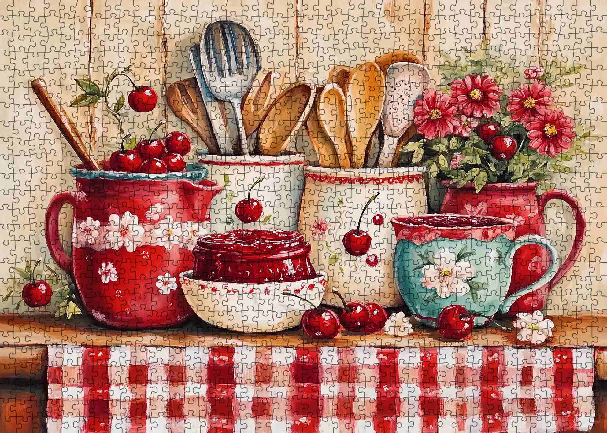 tucocoo-cherry-kitchen-charm-puzzle-1000-teile-k-che image 2