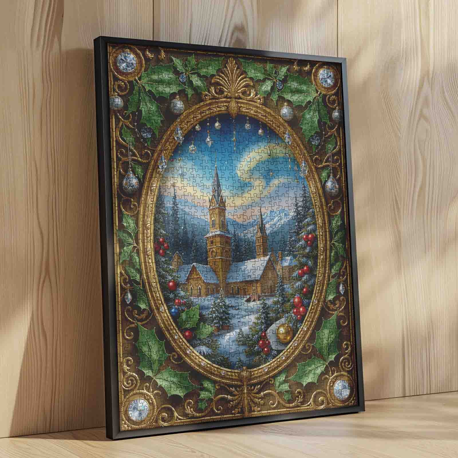 tucocoo-jigsaw-puzzles-winter-kathedrale-puzzle-1000-teile-weihnachten image 4