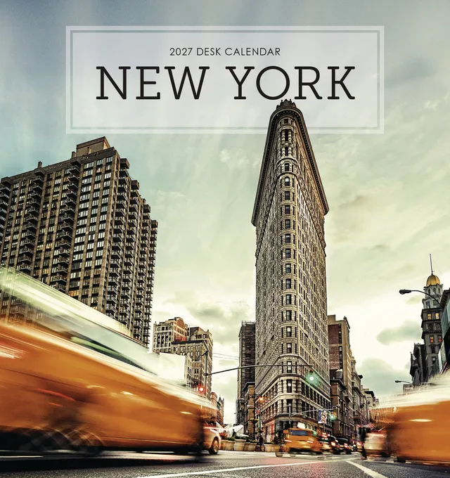 otter-house-new-york-staffelei-kalender-2027-tischkalender image 1