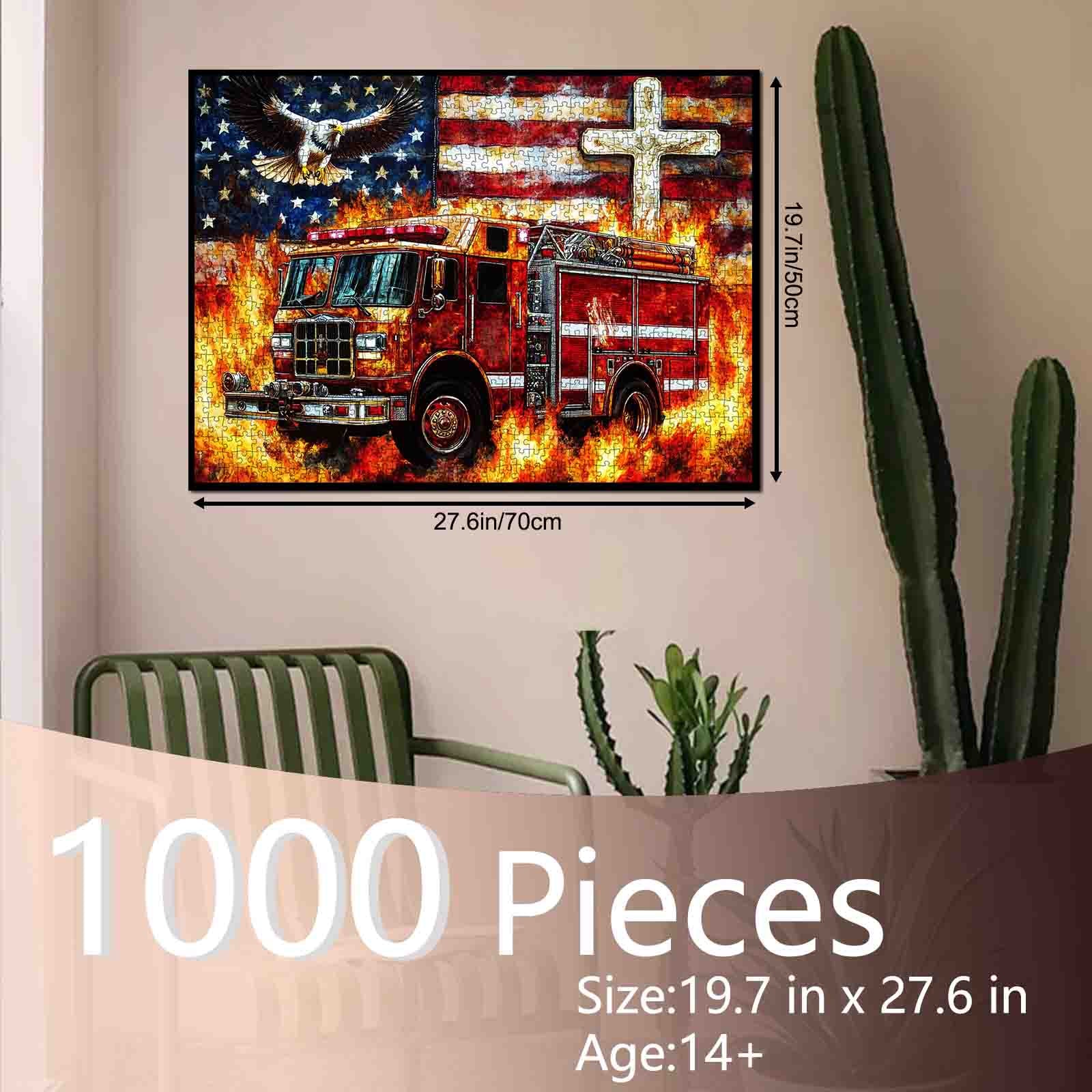tucocoo-american-firefighter-spirit-puzzle-1000-teile image 5
