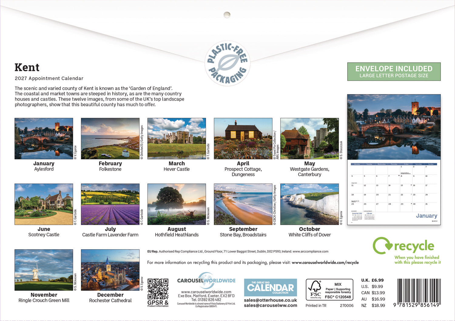 otter-house-kent-a4-kalender-2027-wandkalender image 2