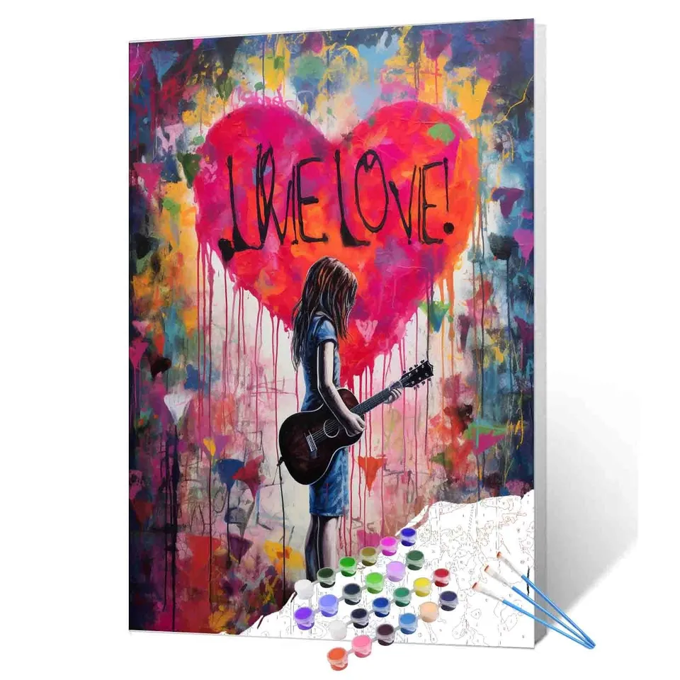 tucocoo-graffiti-guitar-girl-malen-nach-zahlen-40x50-ohne-rahmen image 1