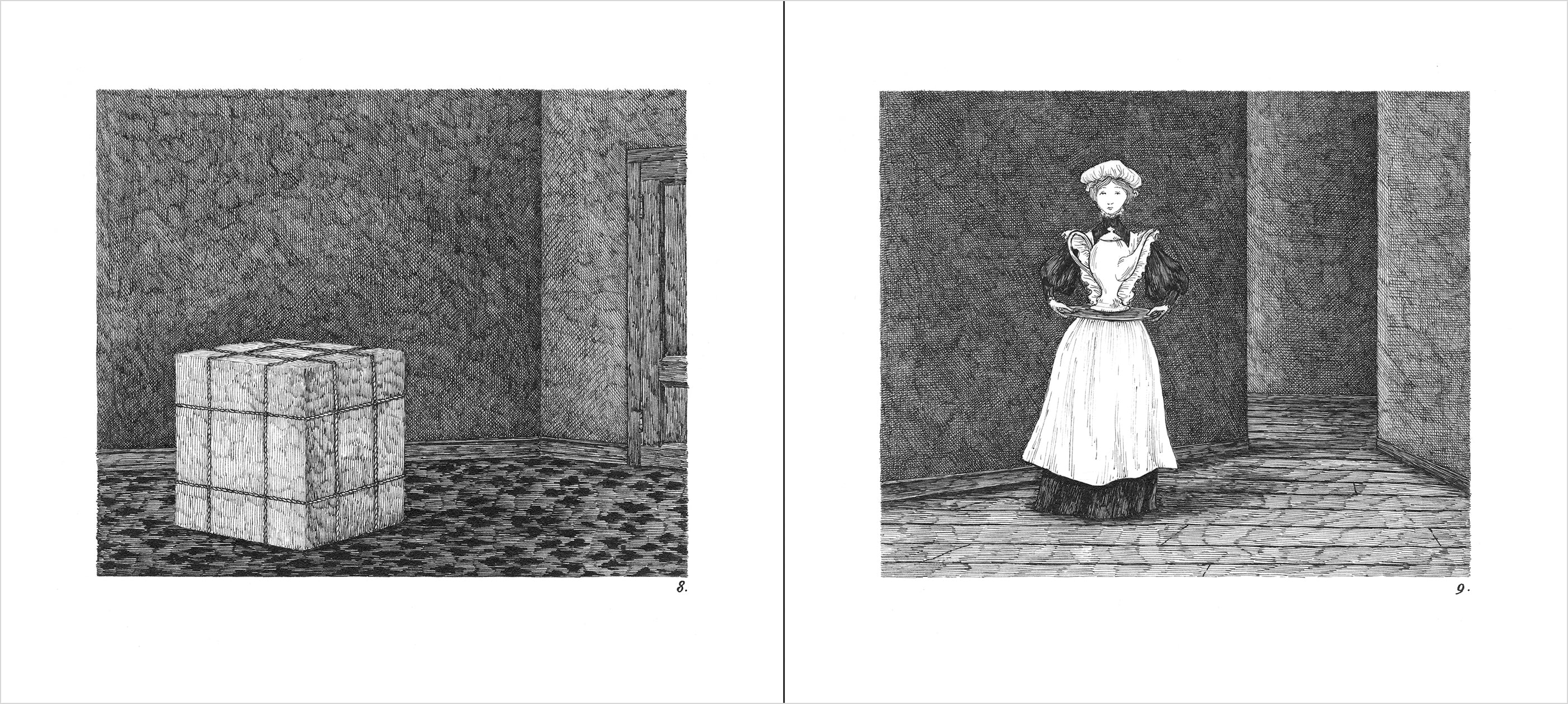 pomegranate-edward-gorey-the-west-wing-kunstbuch-humor image 2