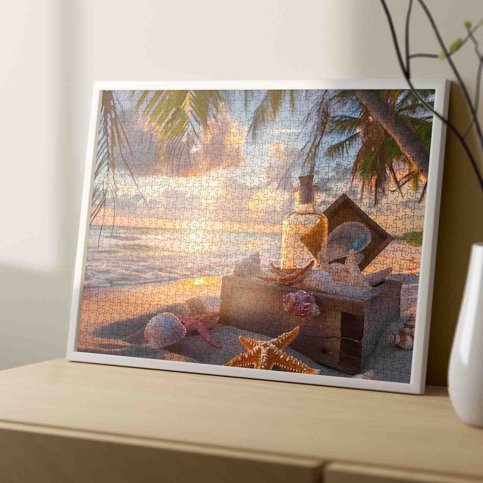 tucocoo-tropical-beach-sunset-puzzle-1000-teile-strand image 4