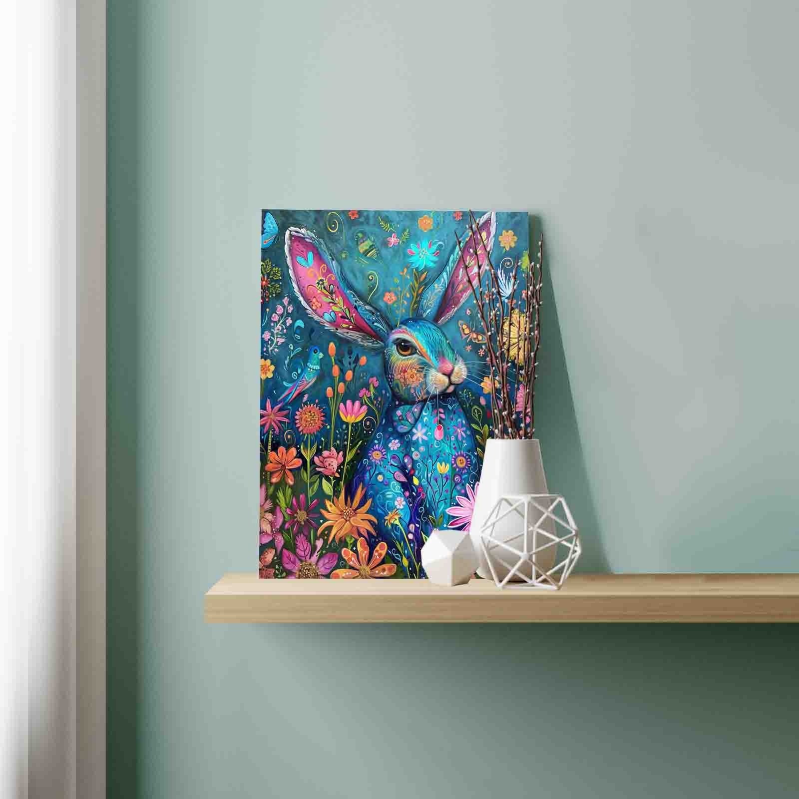 tucocoo-floral-dream-bunny-malen-nach-zahlen-40x50-ohne-rahmen-hase image 3