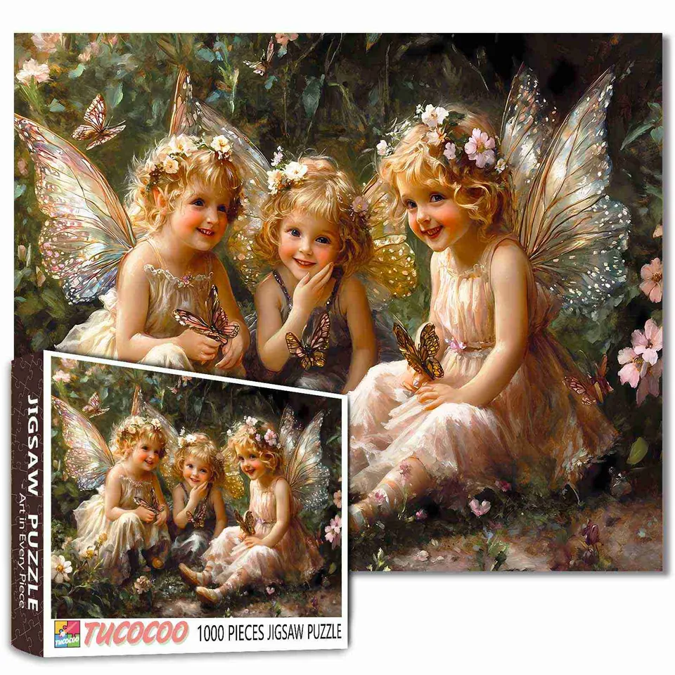 tucocoo-enchanted-fairy-friends-puzzle-1000-teile-feen image 1