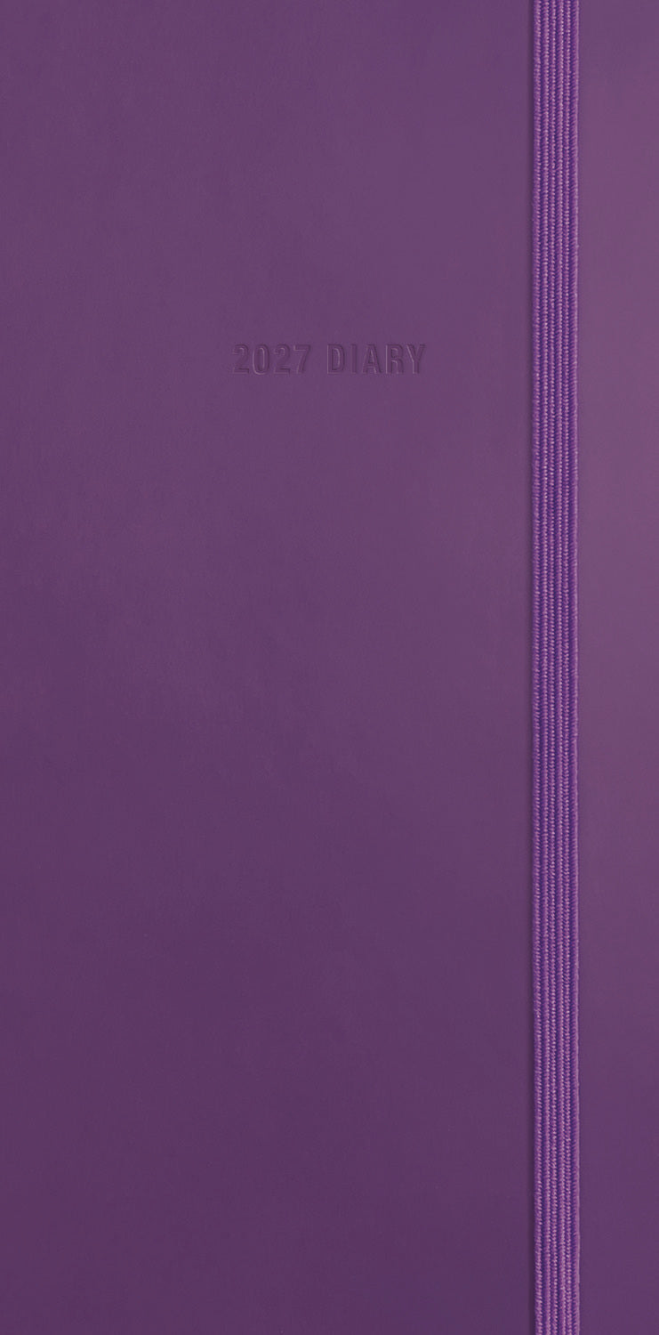 otter-house-fashion-diary-purple-slim-kalender-2027-lila image 1