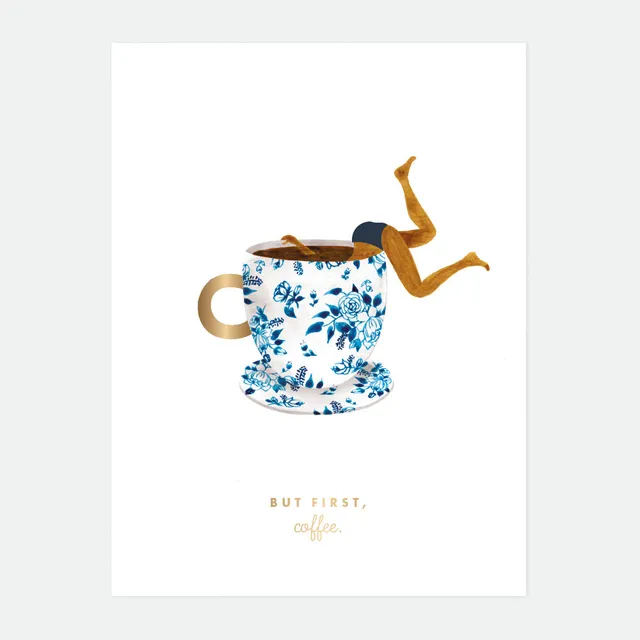 all-the-ways-to-say-but-first-coffee-poster-kaffeetasse image 1