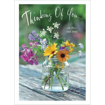 otter-house-thinking-of-you-jar-wild-flowers-gru-karte-blumen image 1