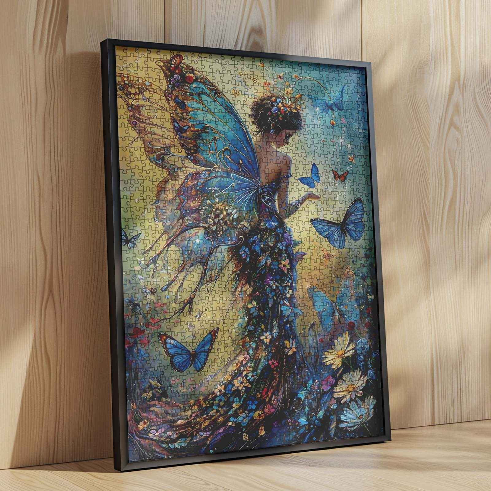 tucocoo-fee-in-blauem-kleid-puzzle-1000-teile-fantasy image 4