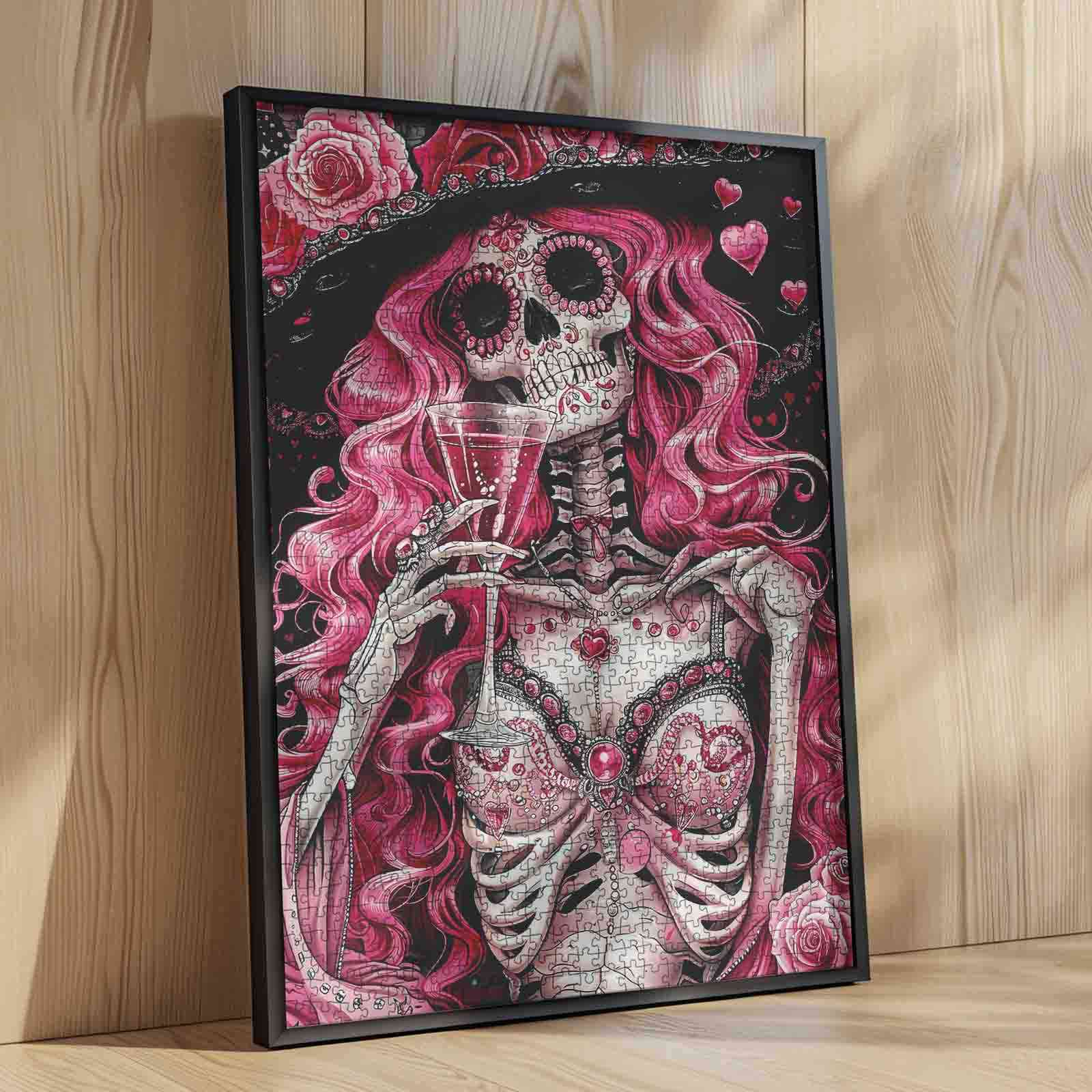 tucocoo-gothic-skeleton-evening-gown-puzzle-1000t image 4