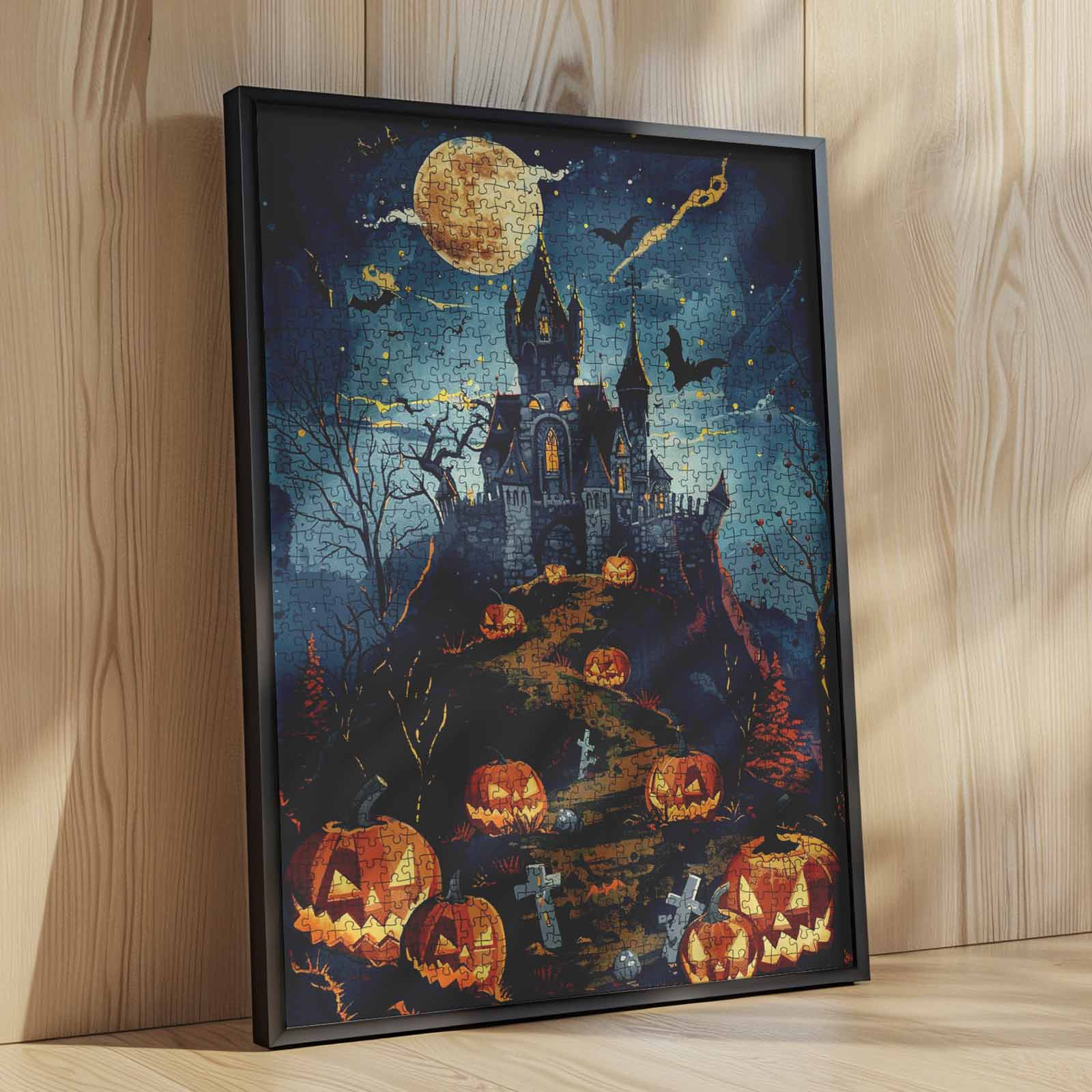 tucocoo-haunted-hill-pumpkin-path-puzzle-1000-teile-halloween image 4