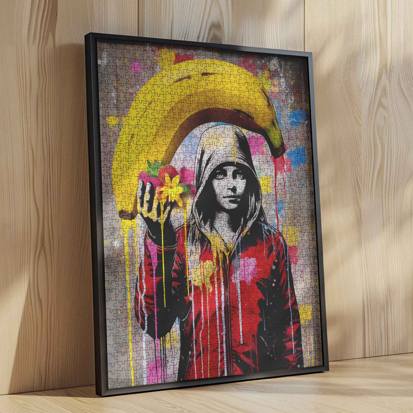 tucocoo-banana-flowers-girl-puzzle-1000-teile-graffiti image 4