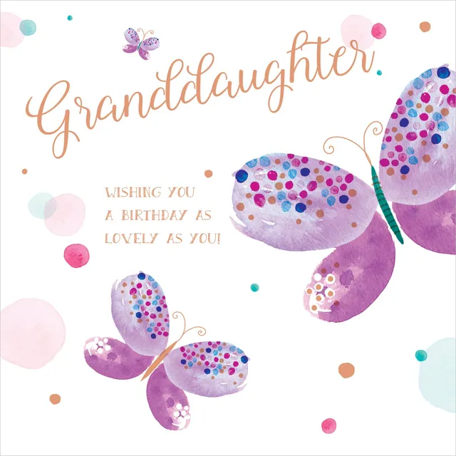 otter-house-family-circle-granddaughter-geburtstagskarte-schmetterling image 1