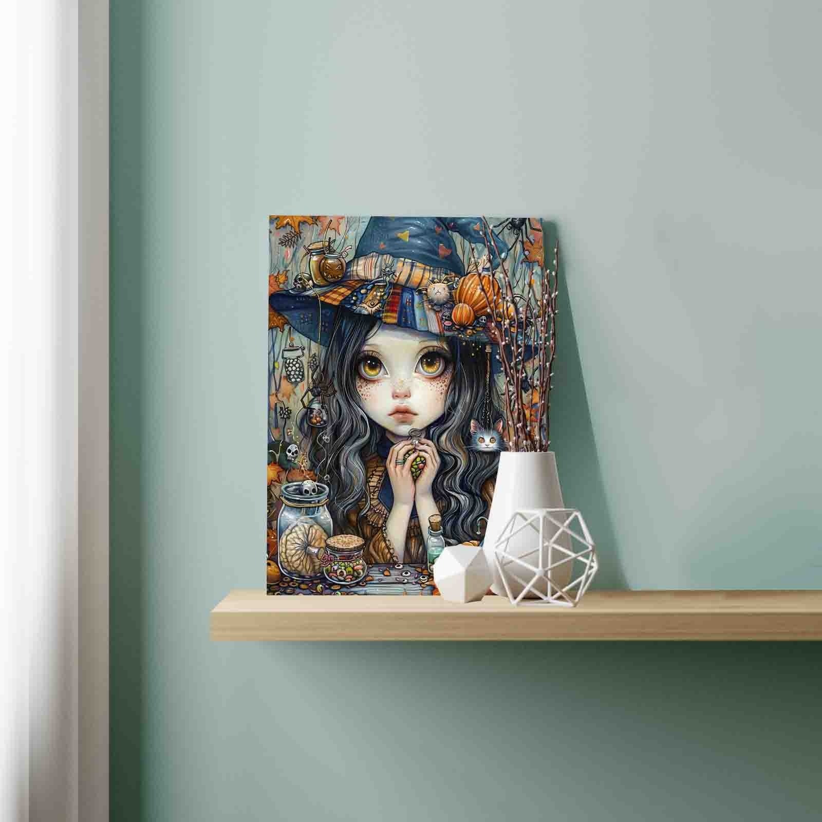 tucocoo-paint-by-numbers-vintage-hexe-malen-nach-zahlen-40x50 image 3