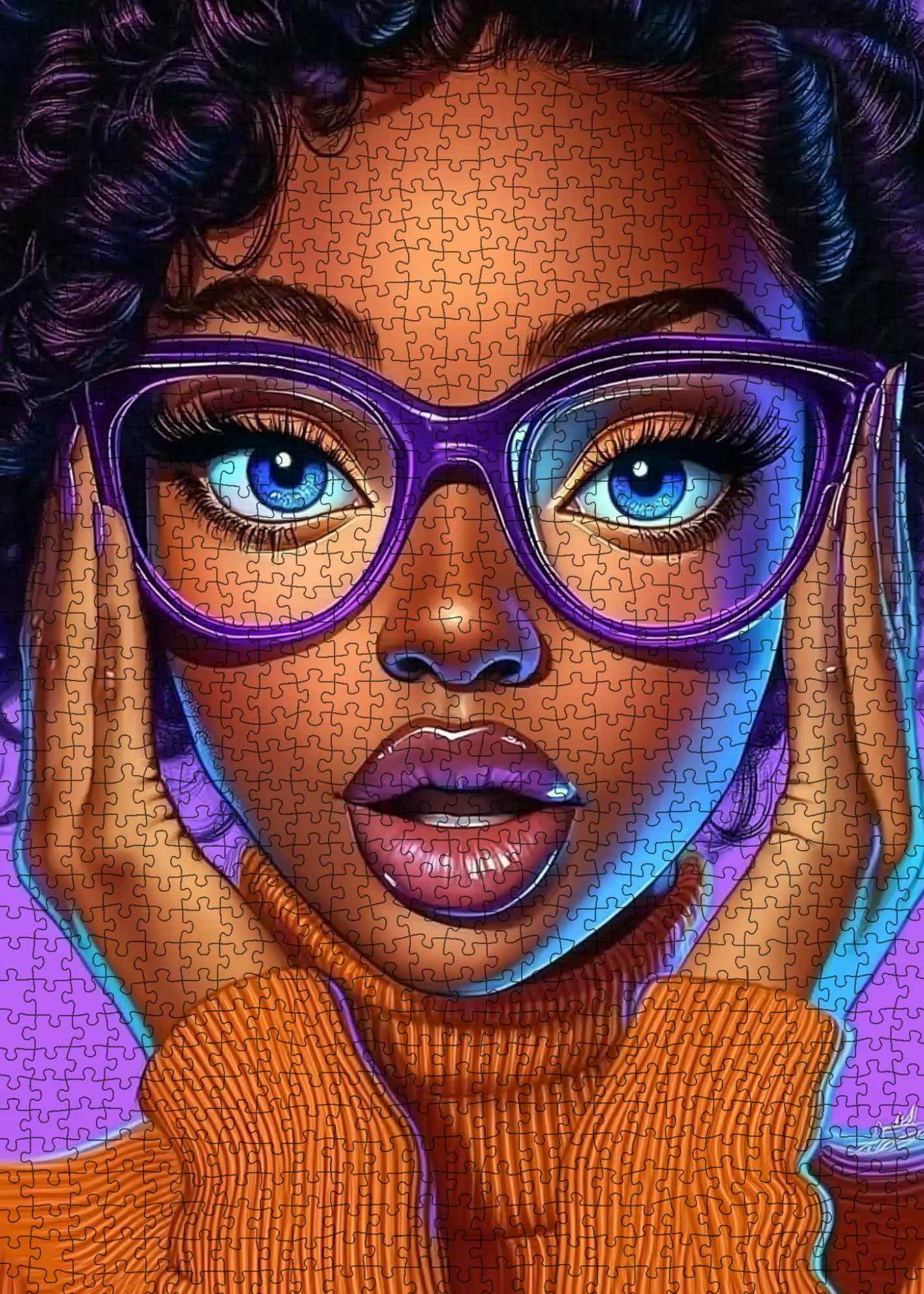 tucocoo-vivid-glance-beauty-puzzle-1000-teile-portrait image 2