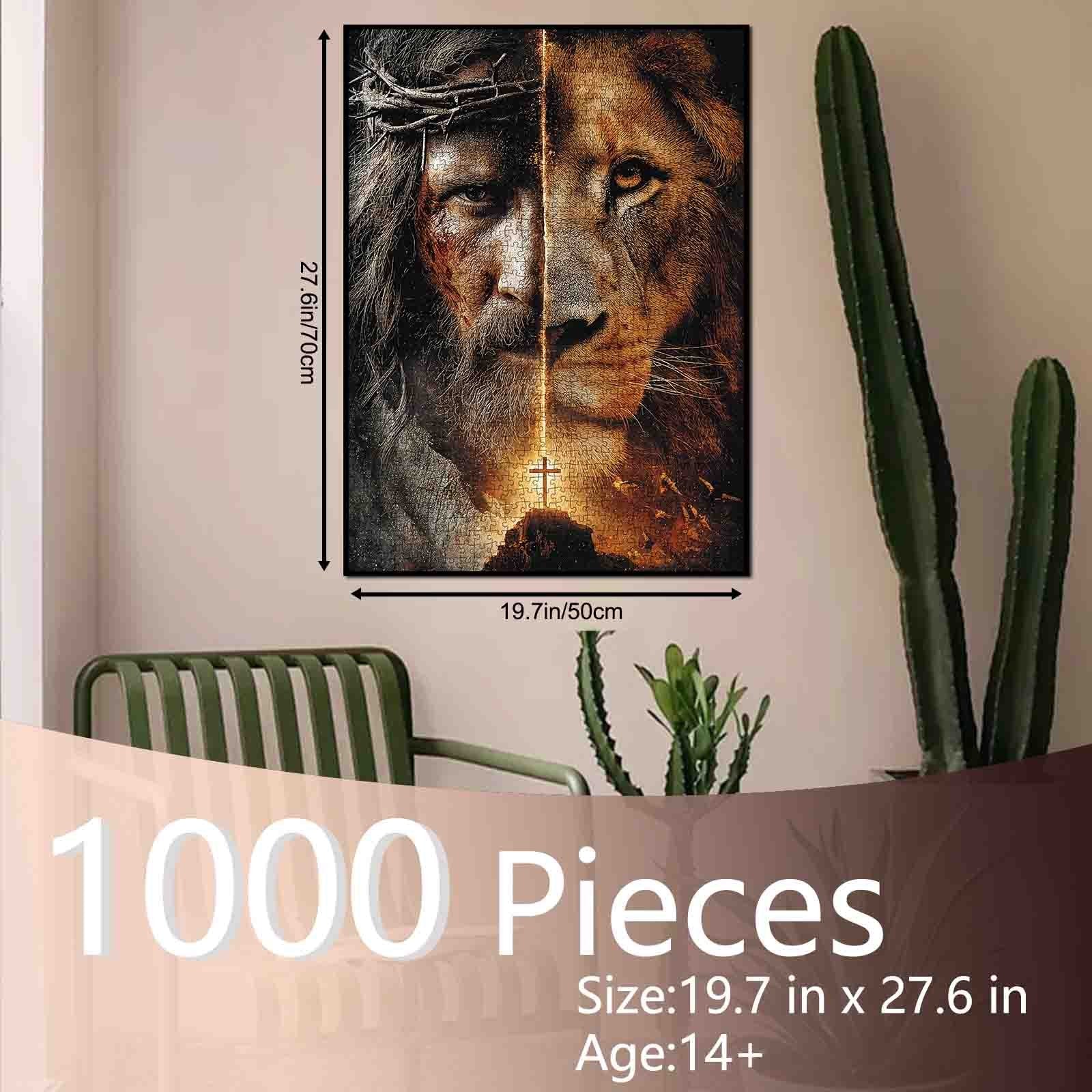 tucocoo-lion-of-judah-faith-puzzle-1000-teile-l-we image 5