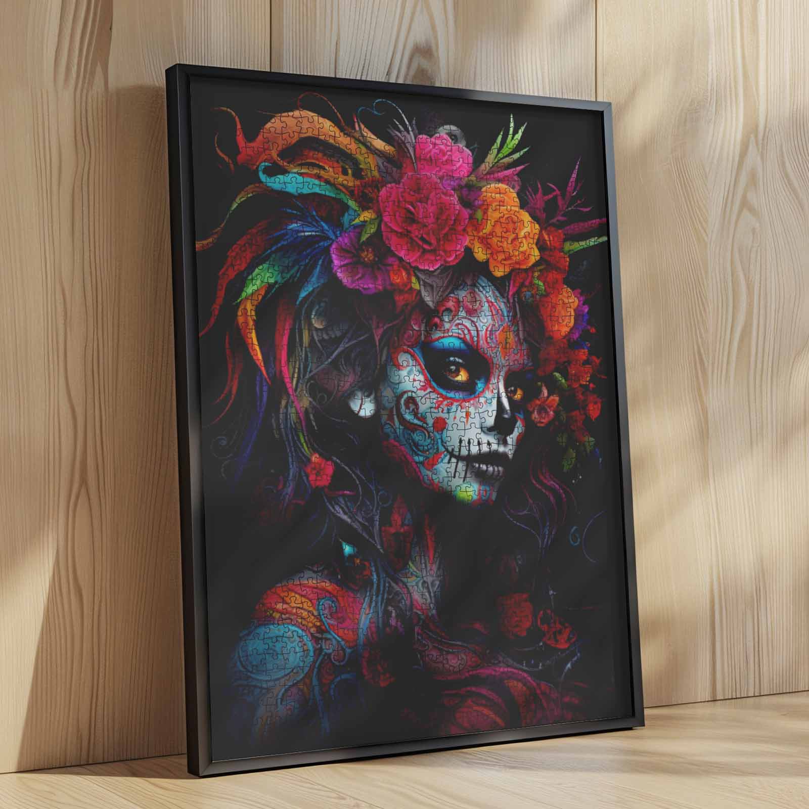 tucocoo-calavera-beauty-puzzle-1000-teile-totenkopf image 4