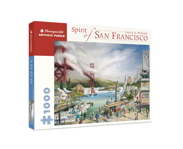 pomegranate-larry-wilson-spirit-of-san-francisco-puzzle-1000-teile image 1