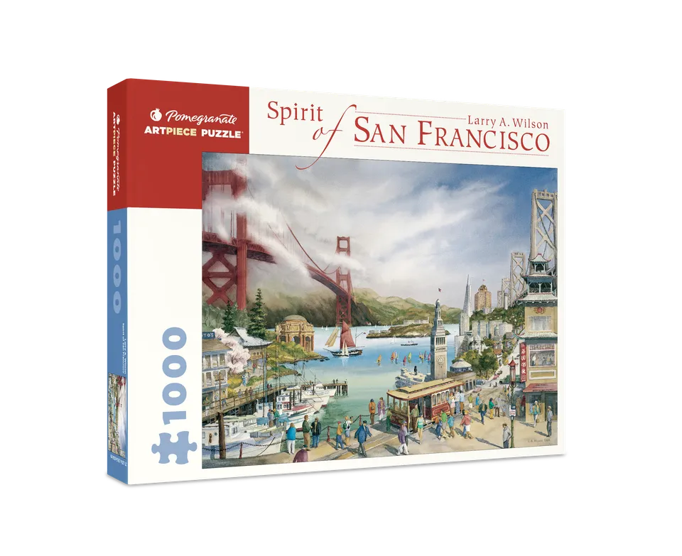 pomegranate-larry-wilson-spirit-of-san-francisco-puzzle-1000-teile image 1