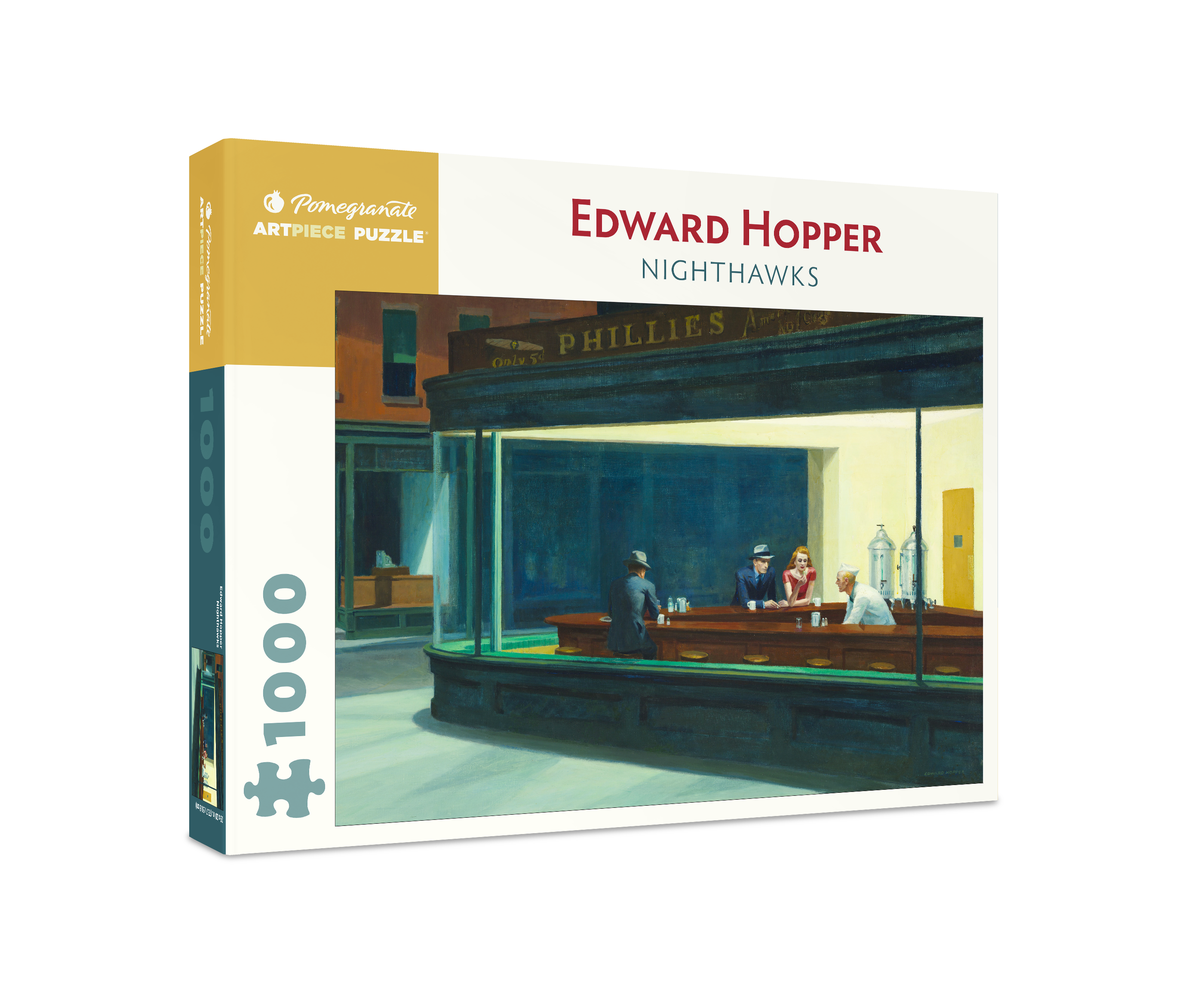 pomegranate-nighthawks-puzzle-1000-teile-edward-hopper image 1