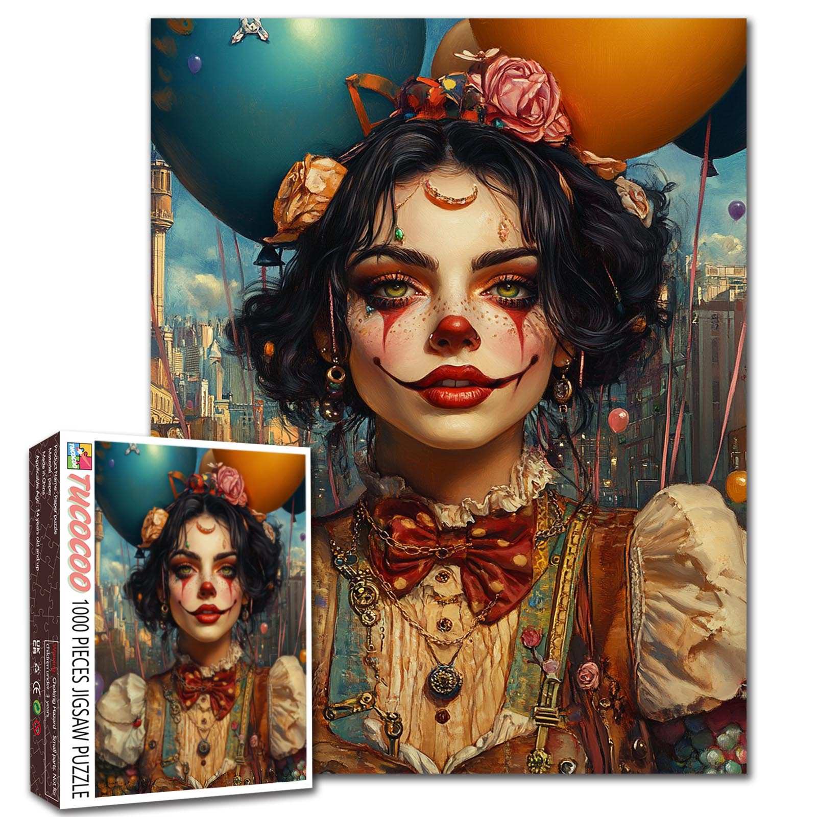 tucocoo-carnival-enchantress-puzzle-1000-teile-karneval image 1
