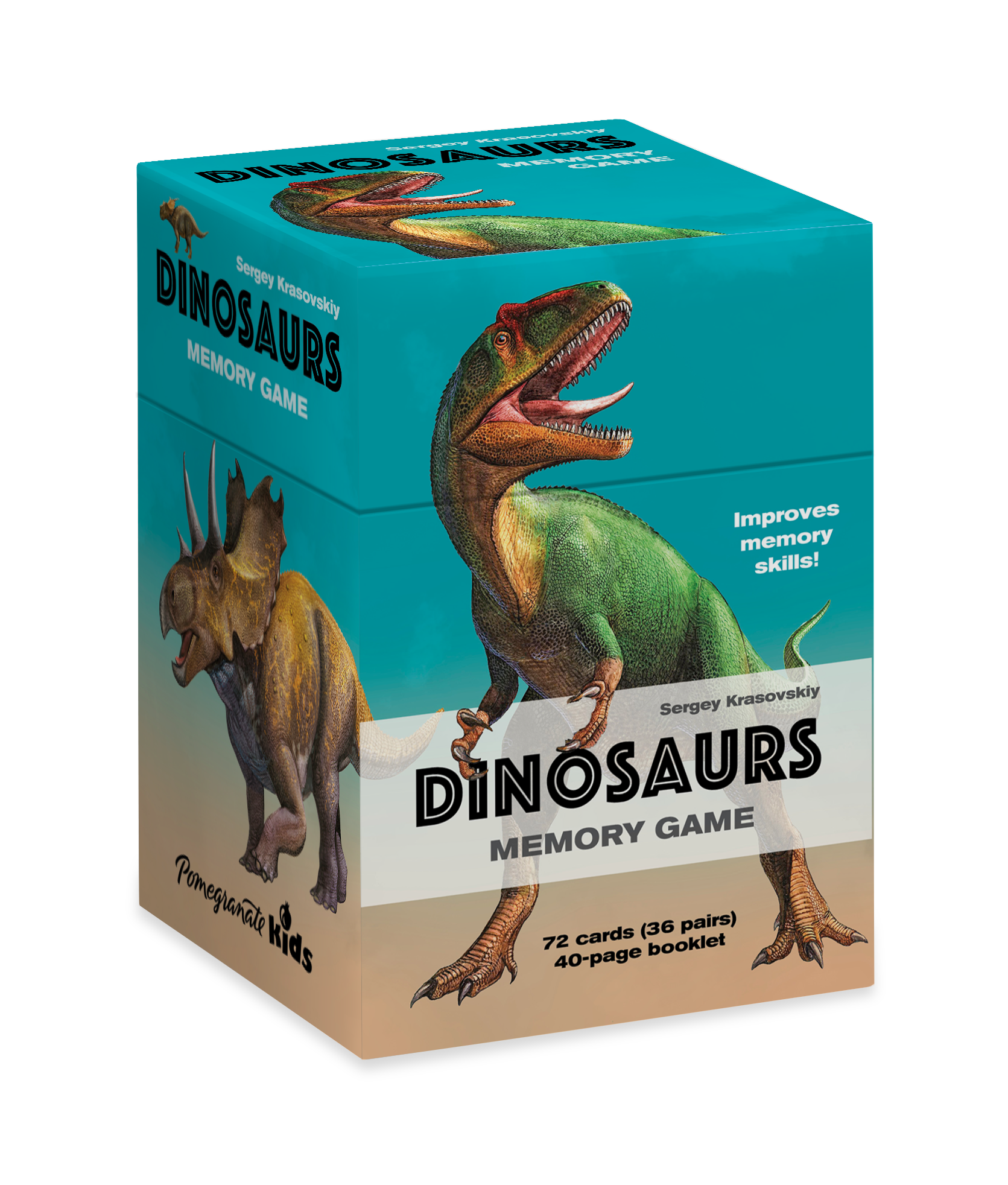 pomegranate-sergey-krasovskiy-dinosaurs-memory-spiel-72er image 1