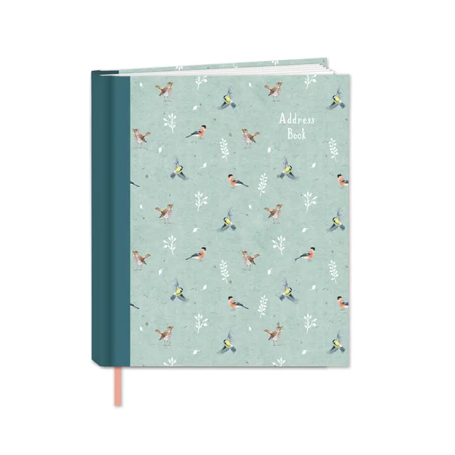 otter-house-rspb-in-the-wild-adressbuch-a5-v-gel-blumen image 1