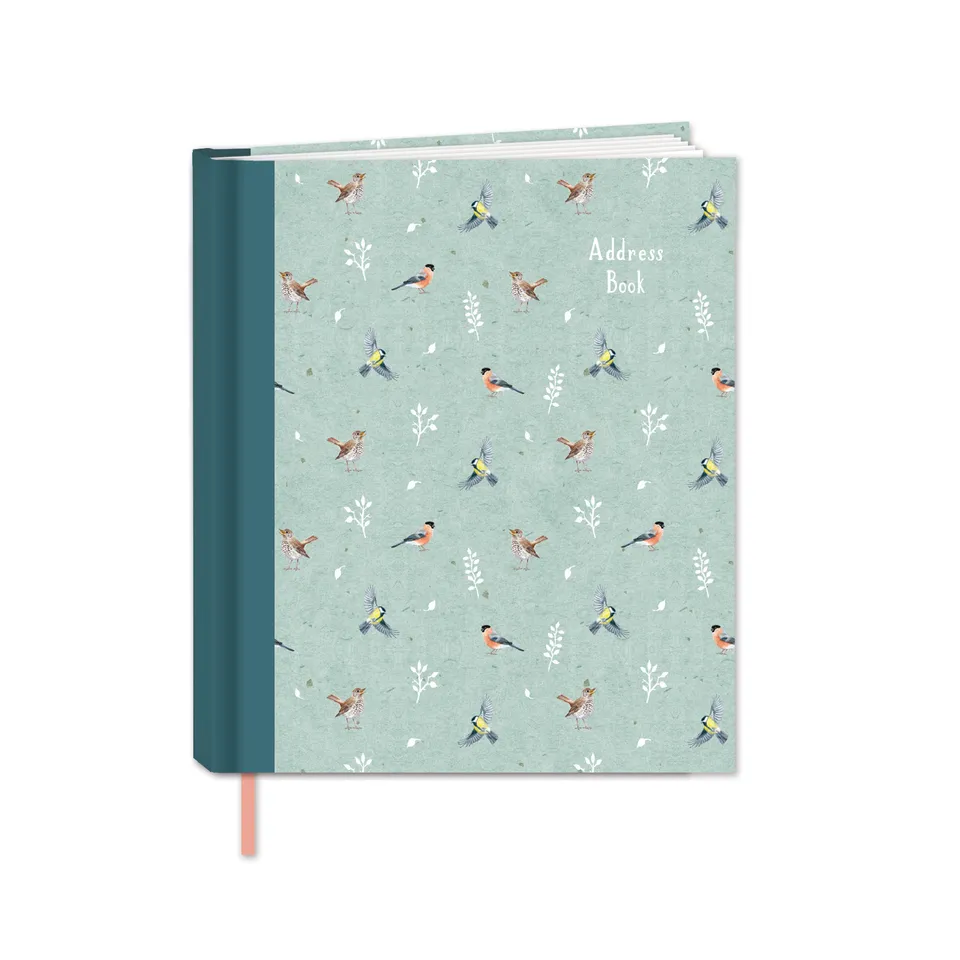 otter-house-rspb-in-the-wild-adressbuch-a5-v-gel-blumen image 1