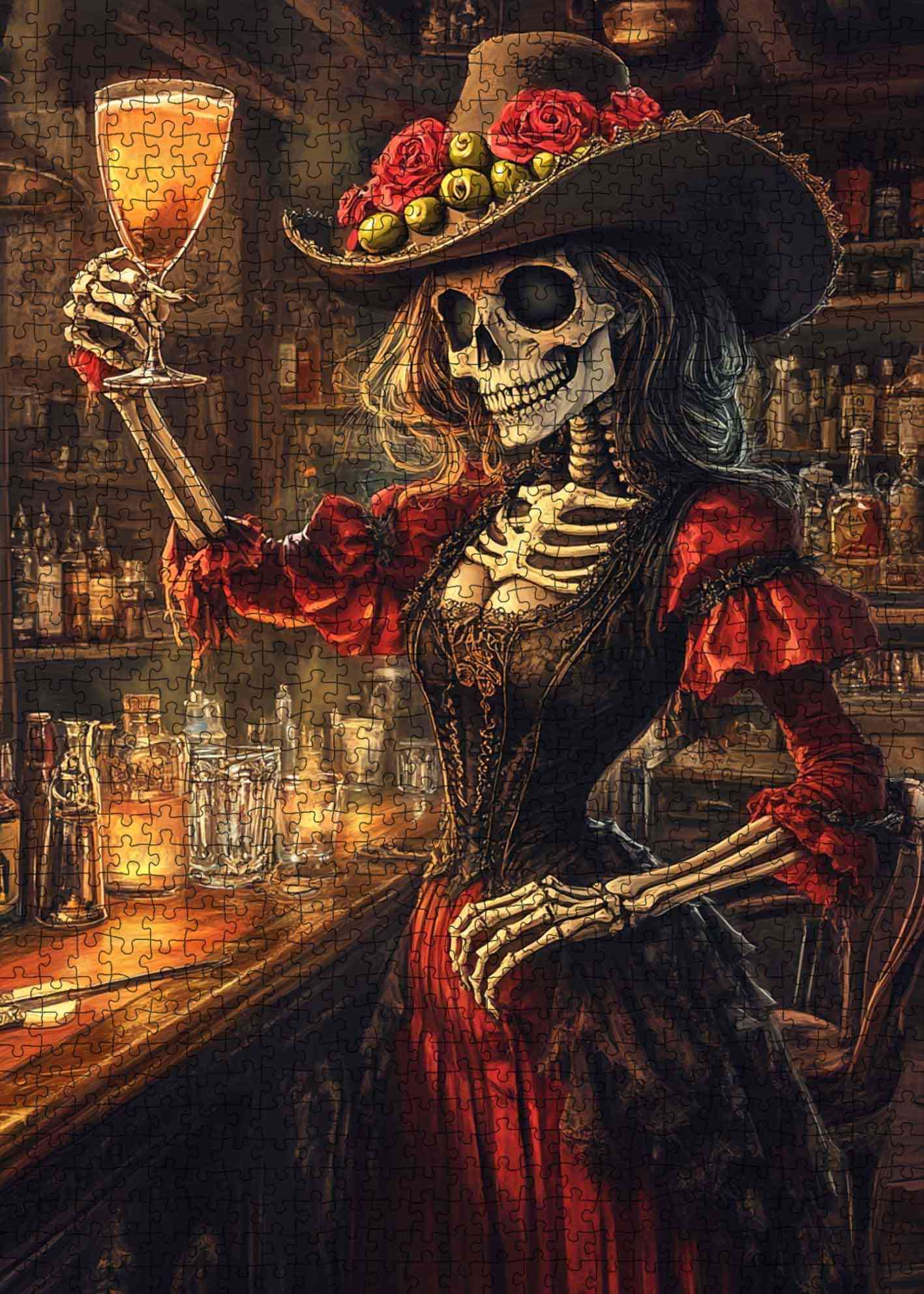 tucocoo-skeleton-toast-puzzle-1000-teile-skelett image 2