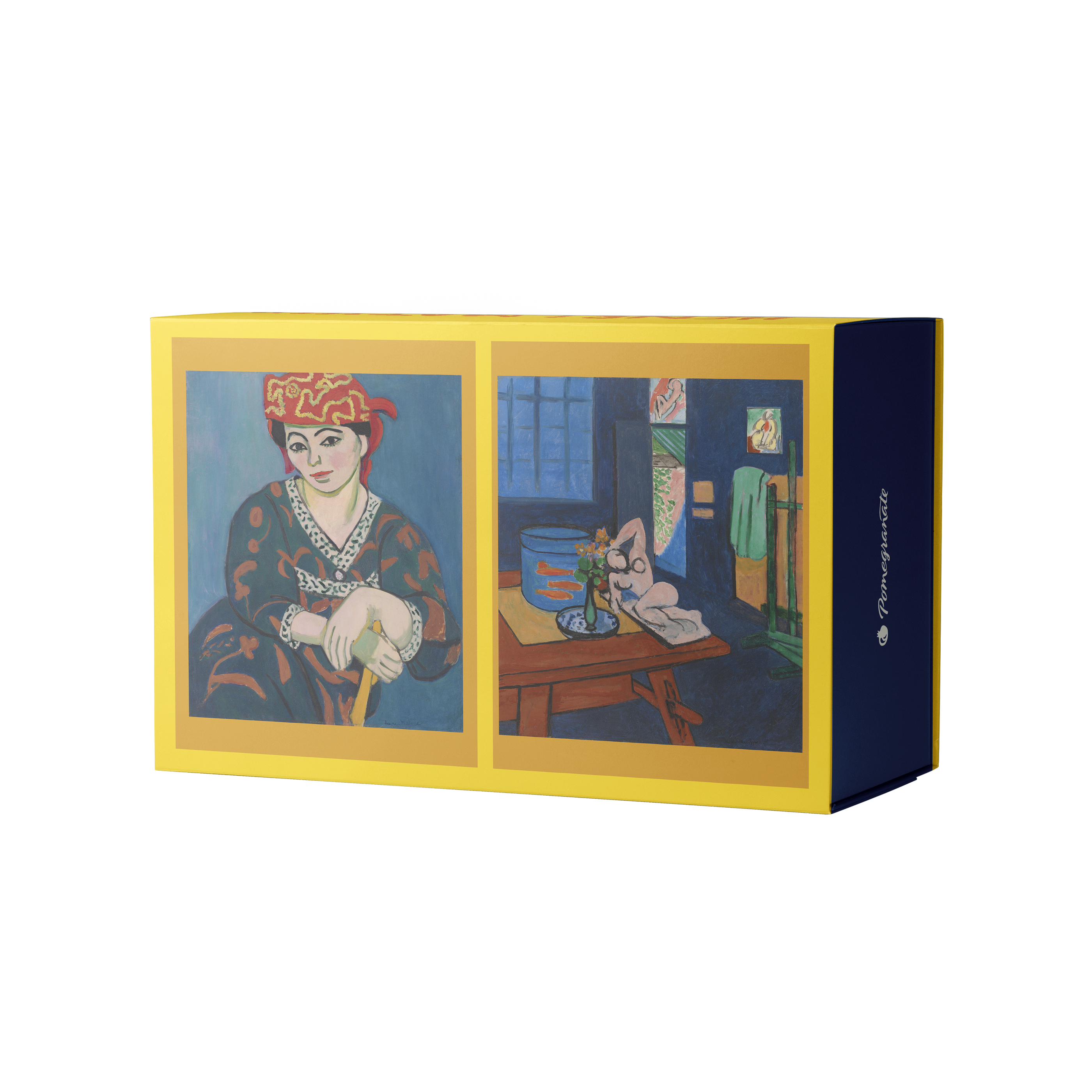 pomegranate-henri-matisse-puzzle-120-teile-doppelseitig-set image 1