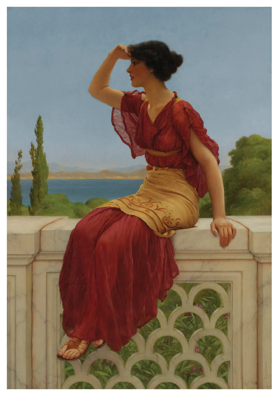 pomegranate-godward-the-signal-blankokarte-k-ste-kunst image 1