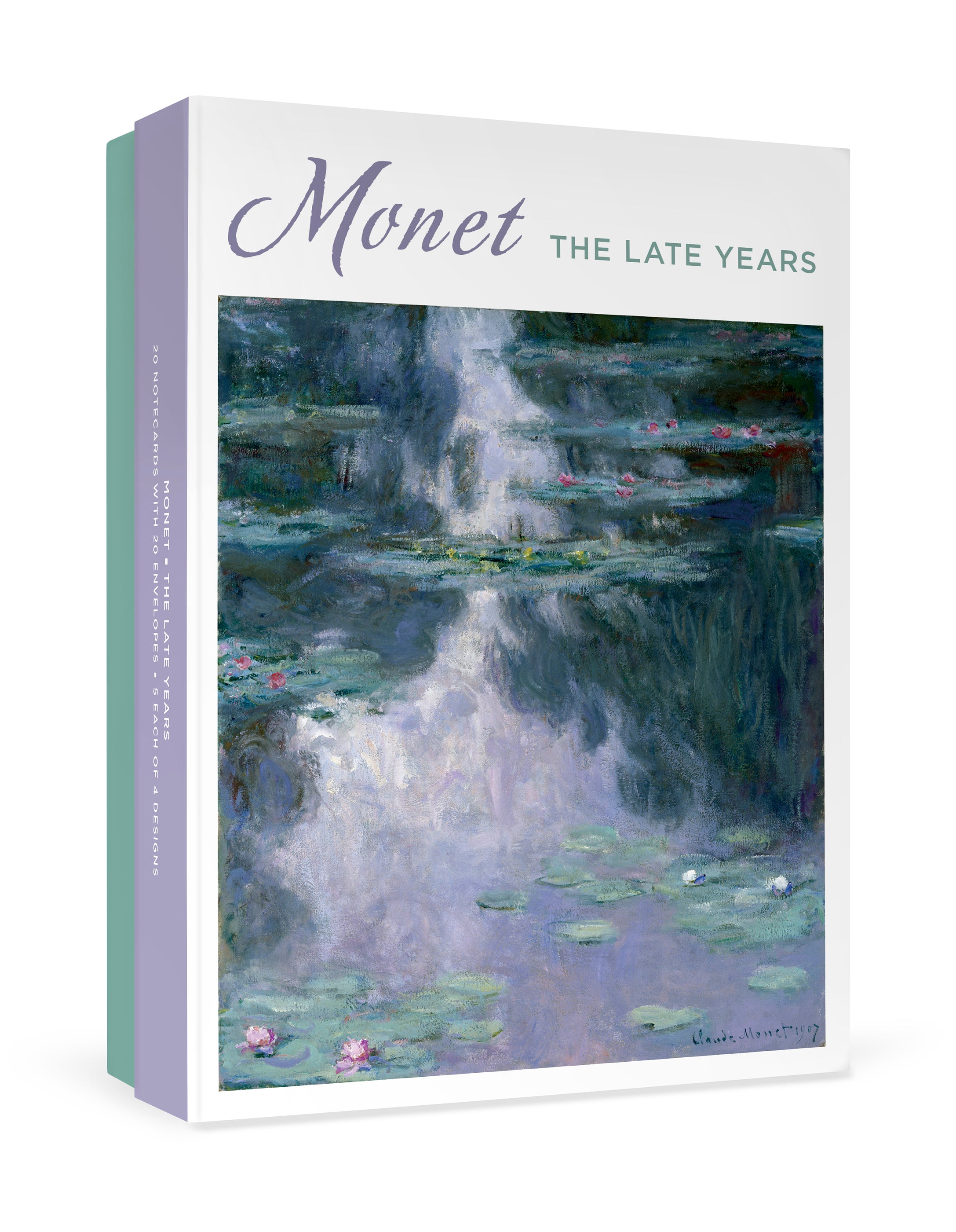 pomegranate-monet-the-late-years-gru-karten-set-20-karten image 1