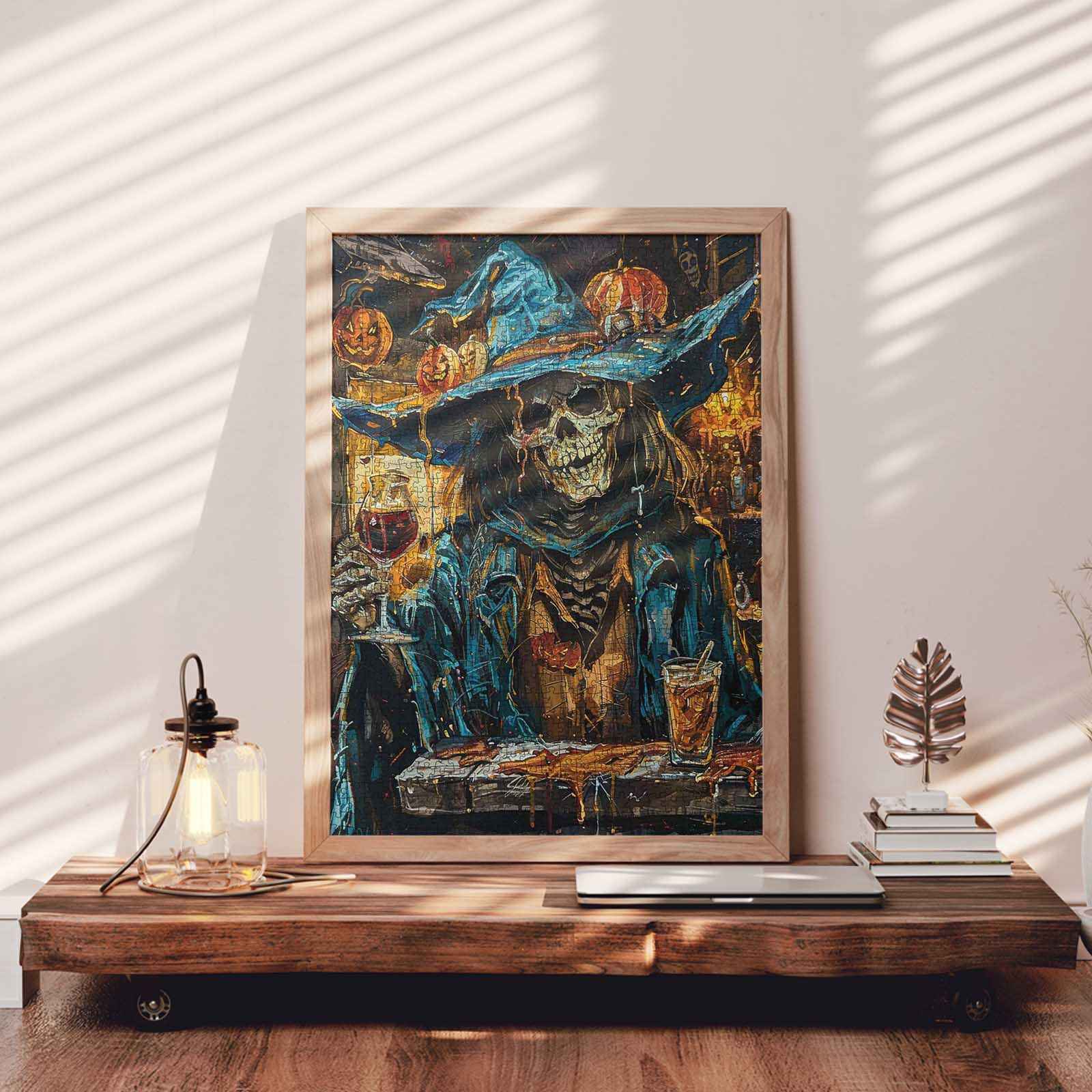 tucocoo-haunted-tavern-skeleton-puzzle-1000-teile-halloween image 3