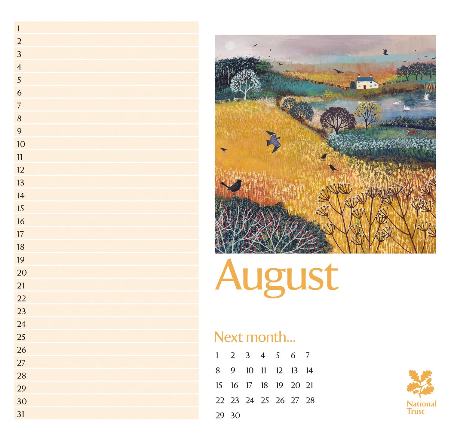 otter-house-jo-grundy-geburtstagskalender-2027-midi image 4