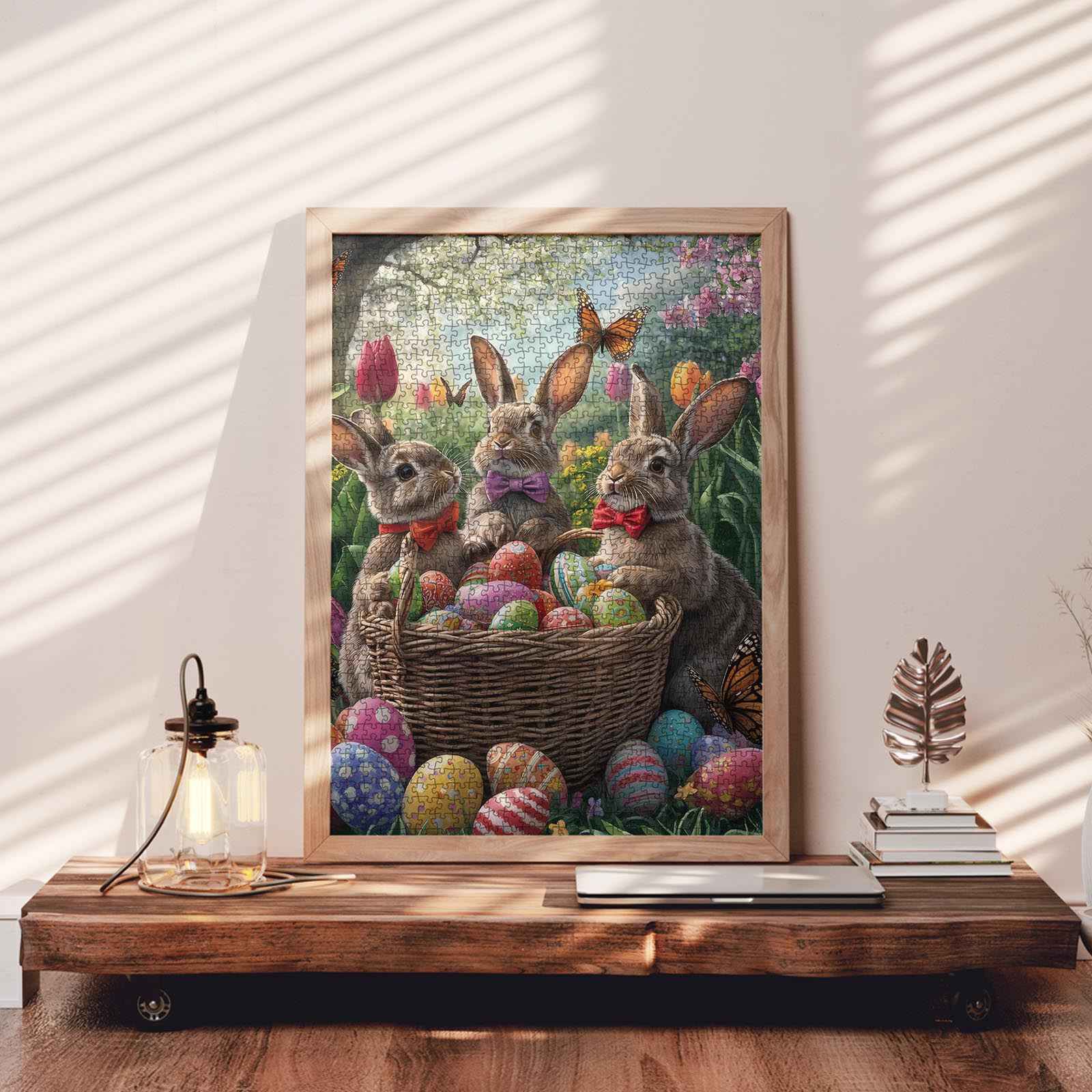 tucocoo-jigsaw-puzzles-easter-bunnies-puzzle-1000-teile-ostern image 4