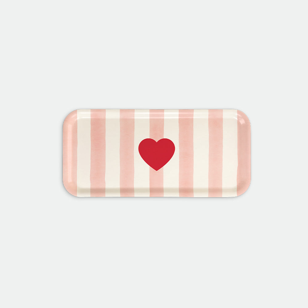 all-the-ways-to-say-pink-stripes-tablett-13-5x27-5cm-herz-rosa image 1