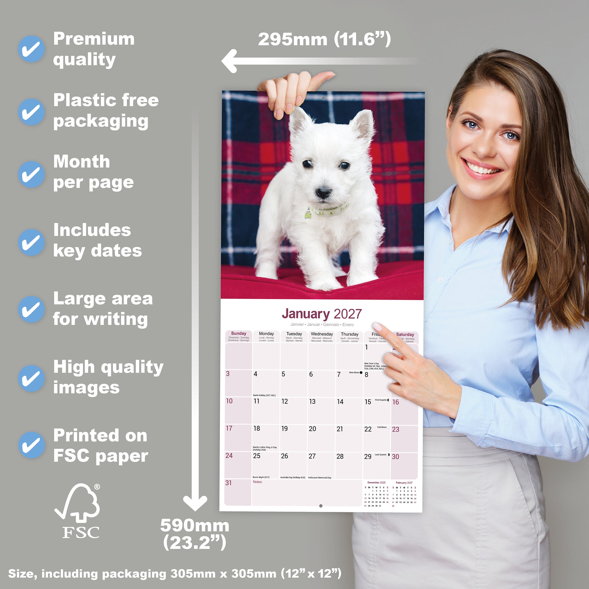 otter-house-west-highland-white-terrier-wandkalender-2027 image 4