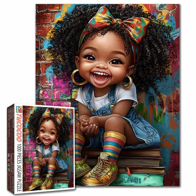 tucocoo-colorful-little-fashionista-puzzle-1000-teile-m-dchen image 1