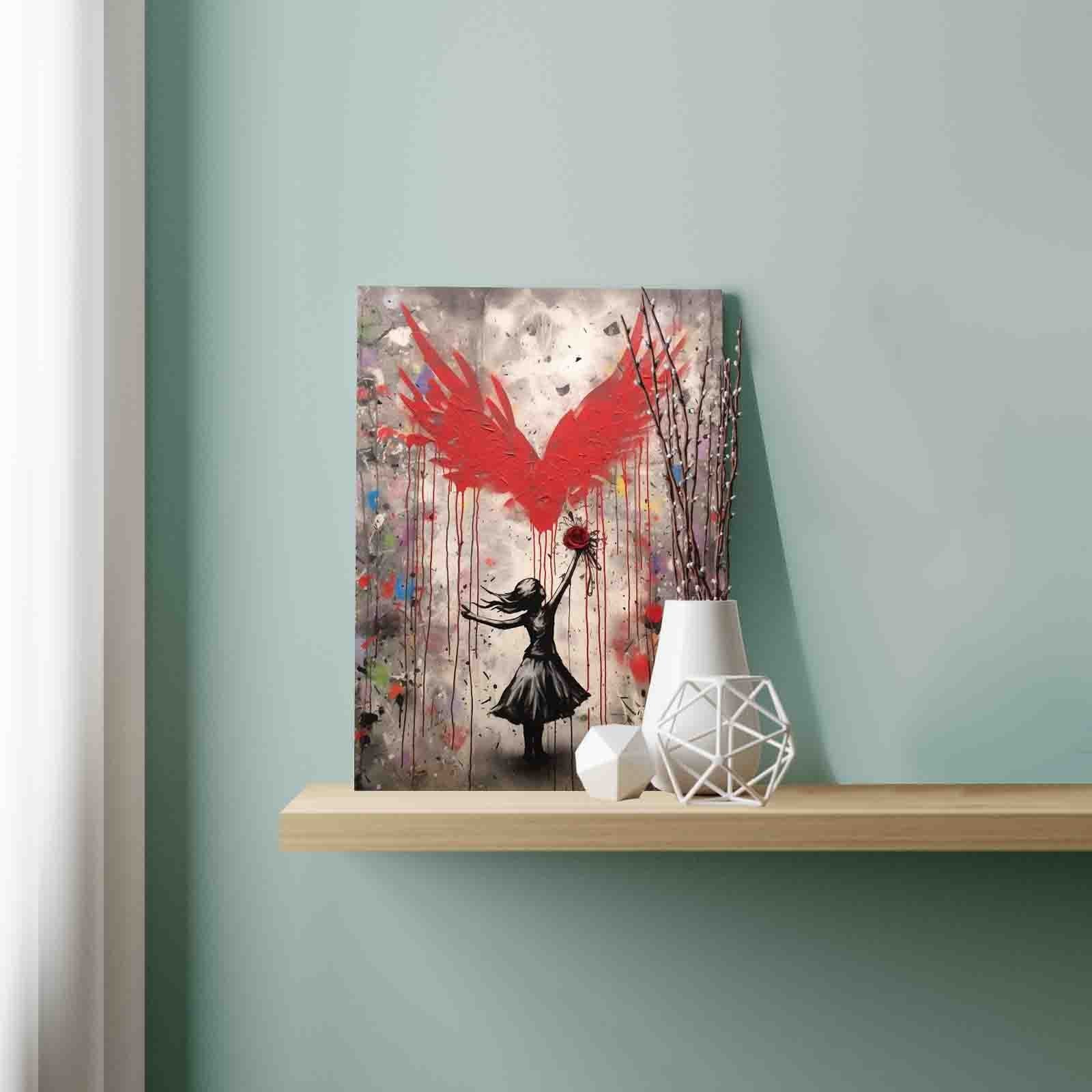 tucocoo-paint-by-numbers-girl-red-wings-malen-nach-zahlen-40x50-ohne-rahmen image 3